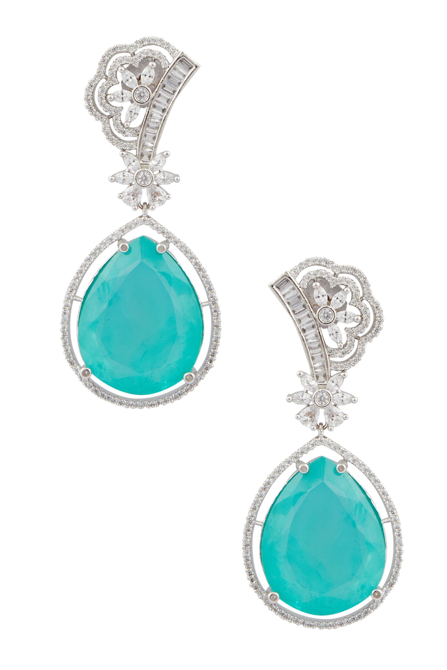 Chaotiq By Arti Stone Drop Earrings