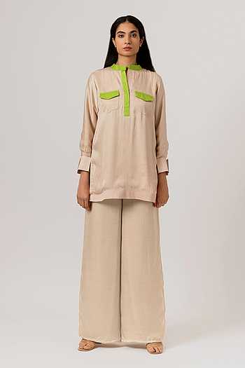 NEHA NAGAR IN NAYAAB FLARED PANT SET