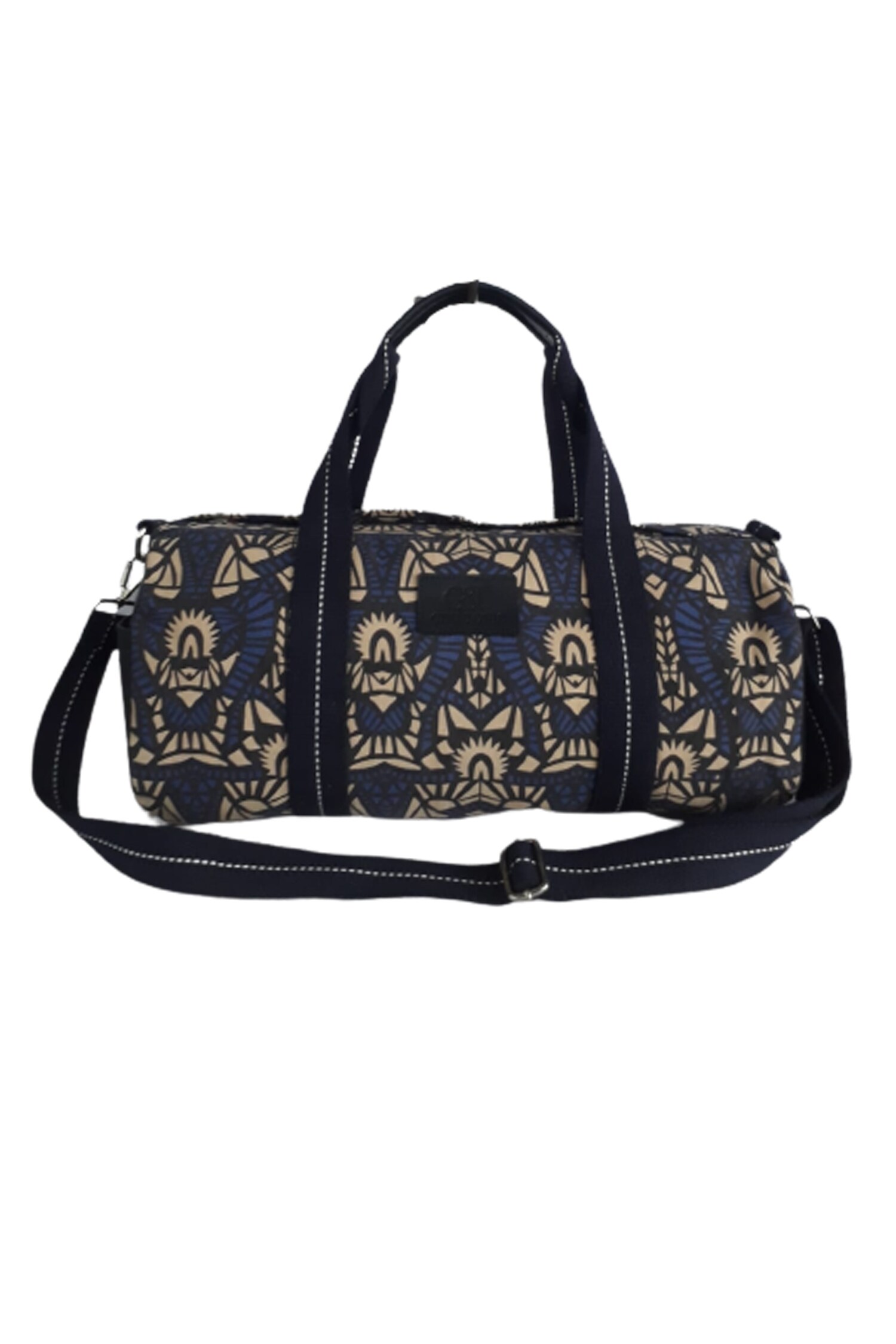 Buy Gin &amp; Tonic Geometric Print Duffle Bag Online | Aza Fashions