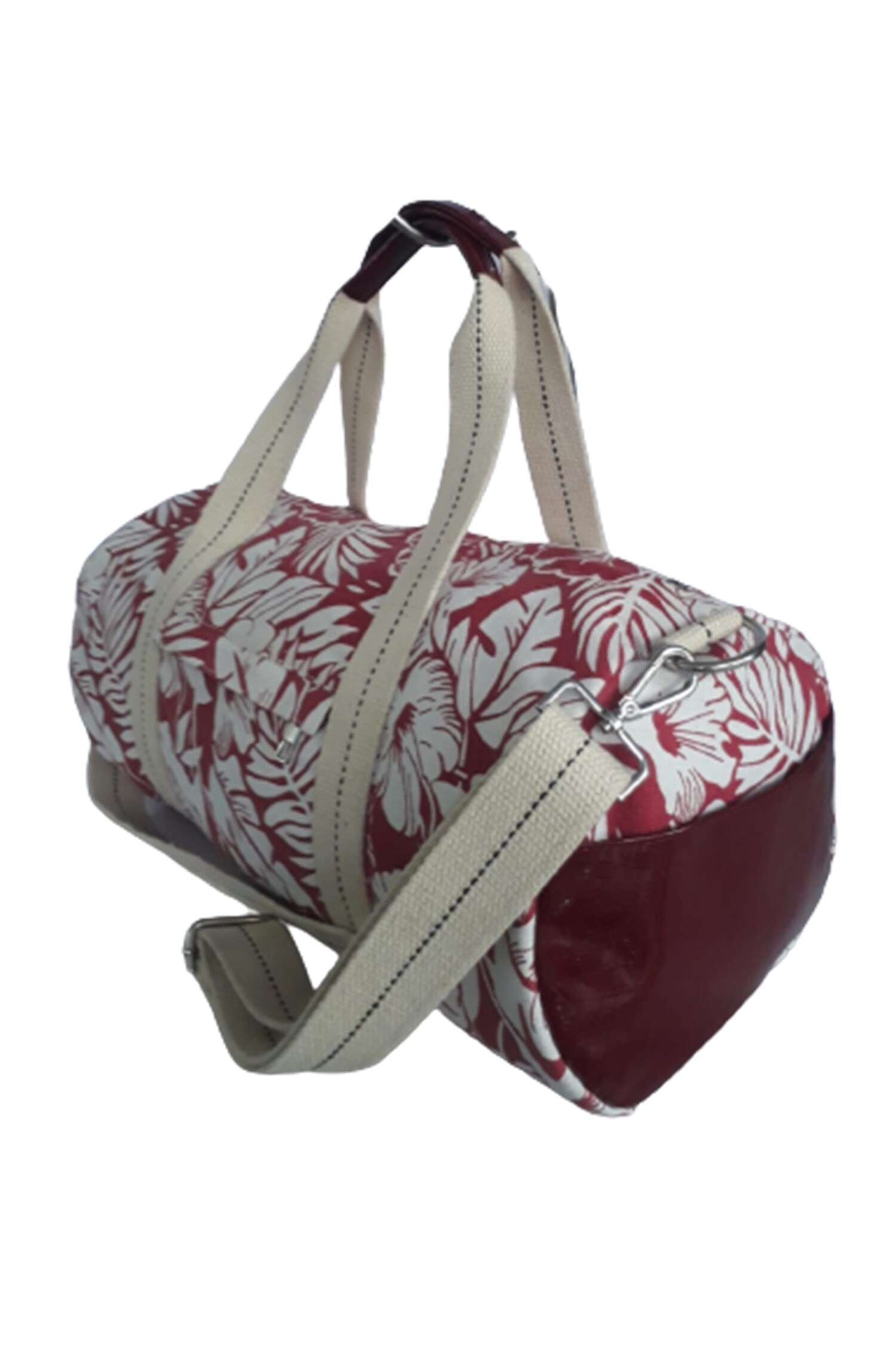 Buy Gin &amp; Tonic Floral Print Duffle Bag Online | Aza Fashions