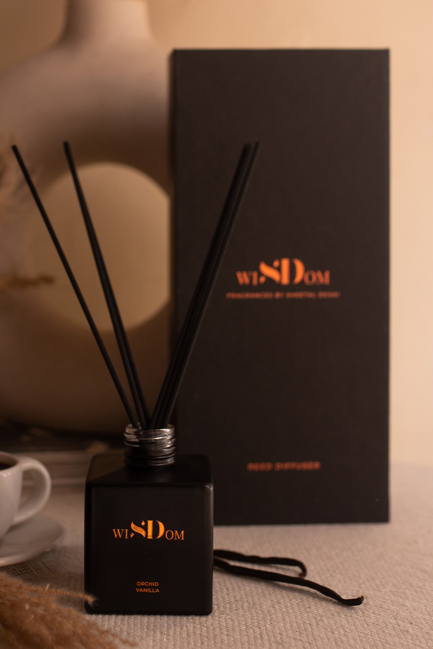 wiSdom Fragrances by Sheetal Desai Orchid And Vanilla Reed Diffuser