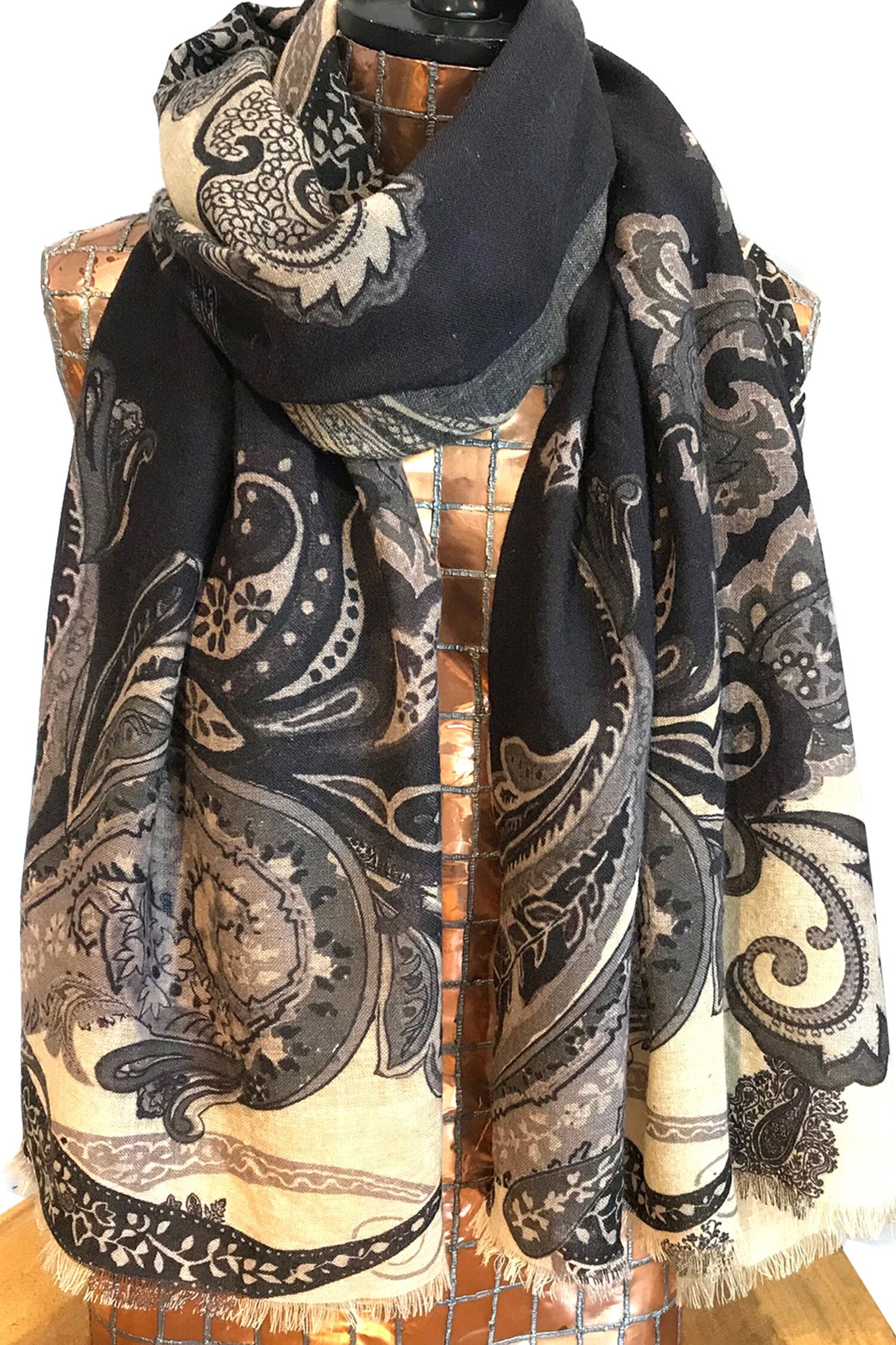 Pashma Cashmere Printed Scarf
