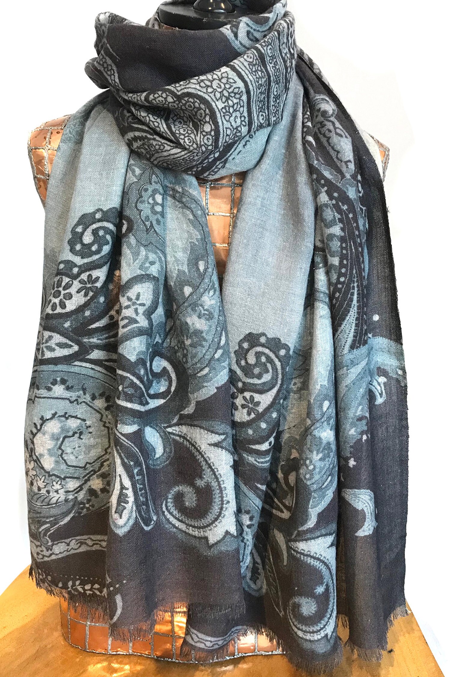 Pashma Cashmere Printed Scarf