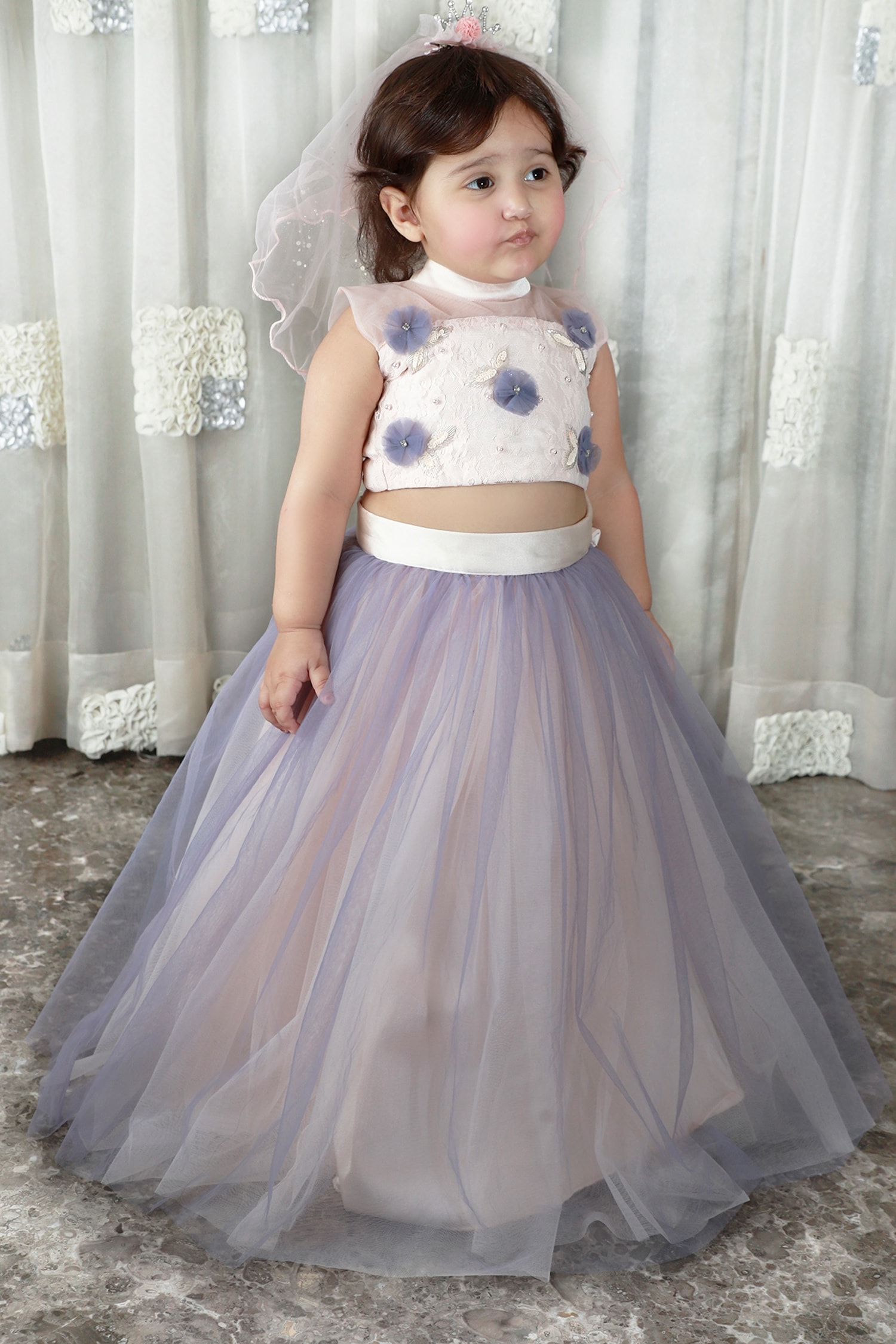 Flower girl hotsell skirt and top