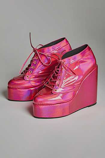 Prisma I Pink Holographic Wedges I Tiesta main image 1