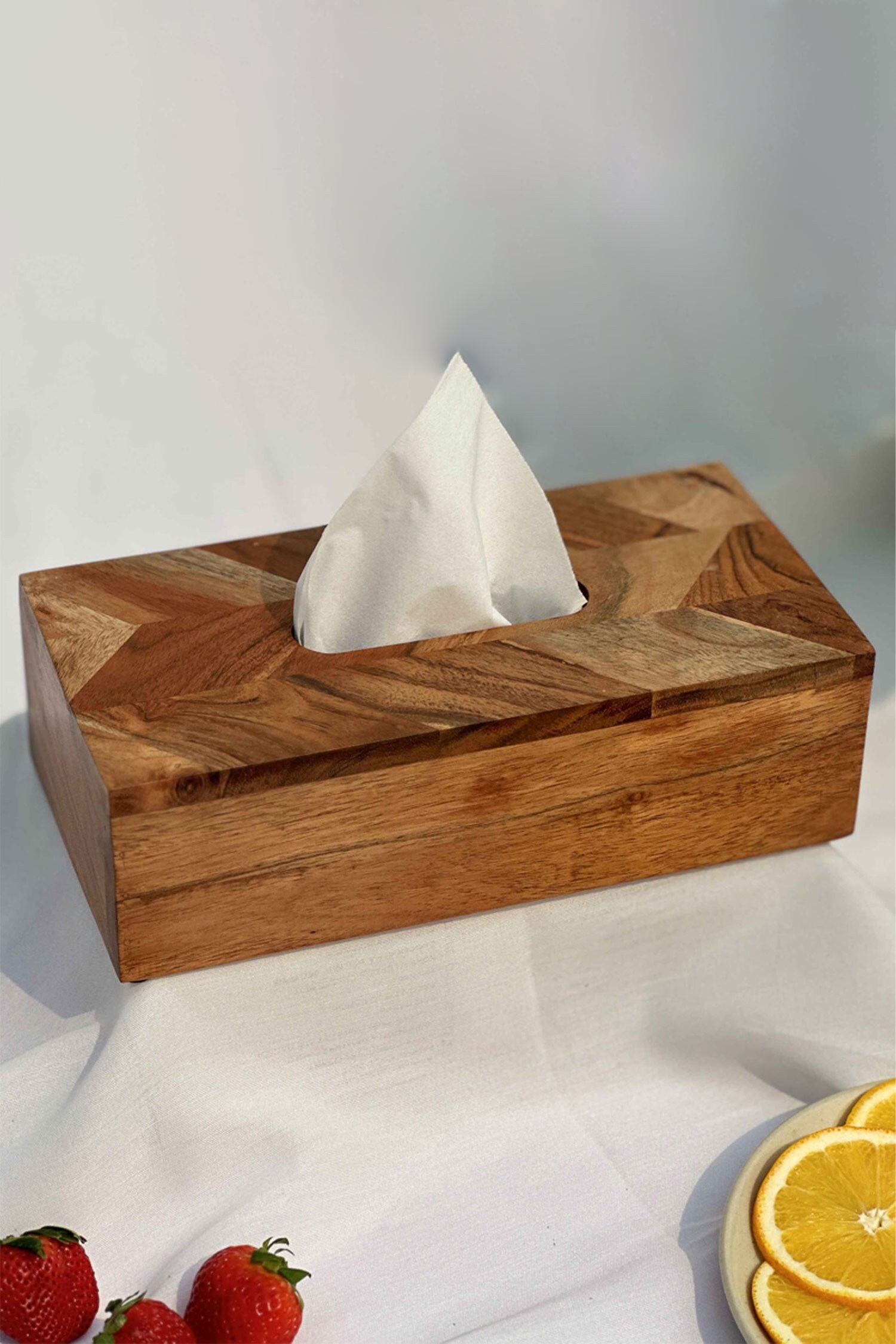 Buy Mason Home Vienna Acacia Tissue Box Online Aza Fashions