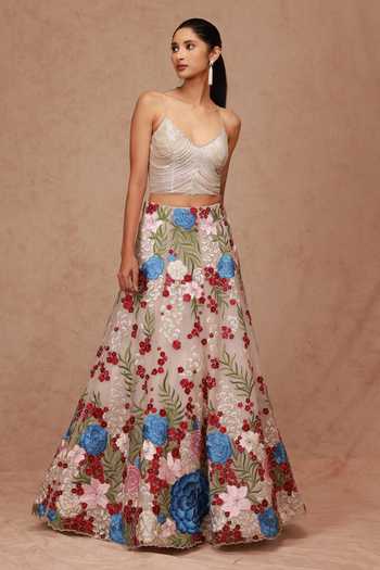 Noomi Skirt Set Multi Colour Floral
