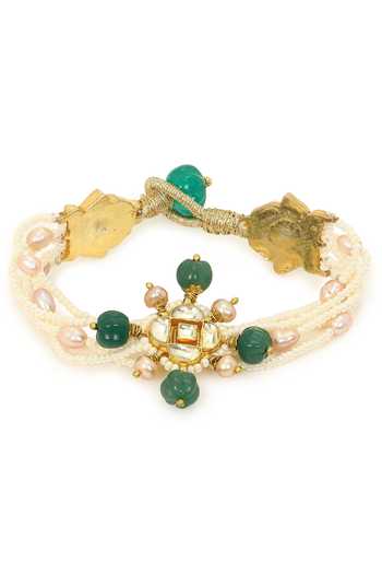 Buy HeerHouse Of Jewellery Lily Pad Embellished Bracelet Online Aza