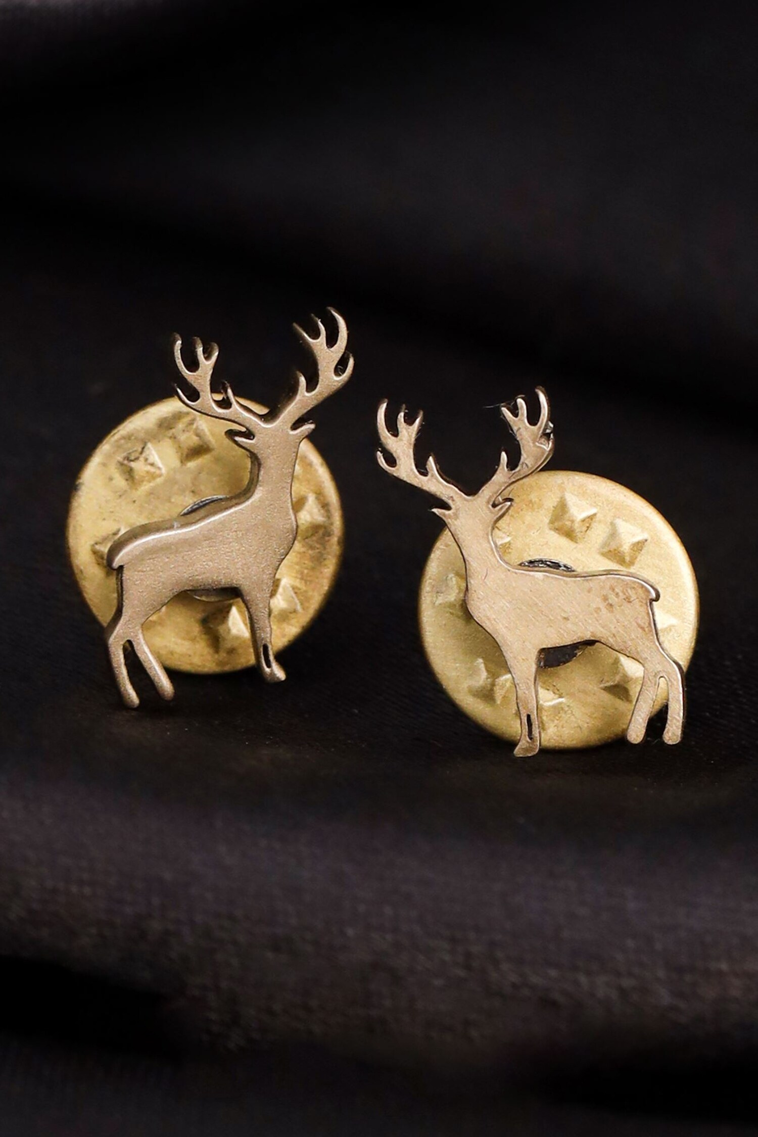 Cosa Nostraa Gold Daring Deer Collar Tips