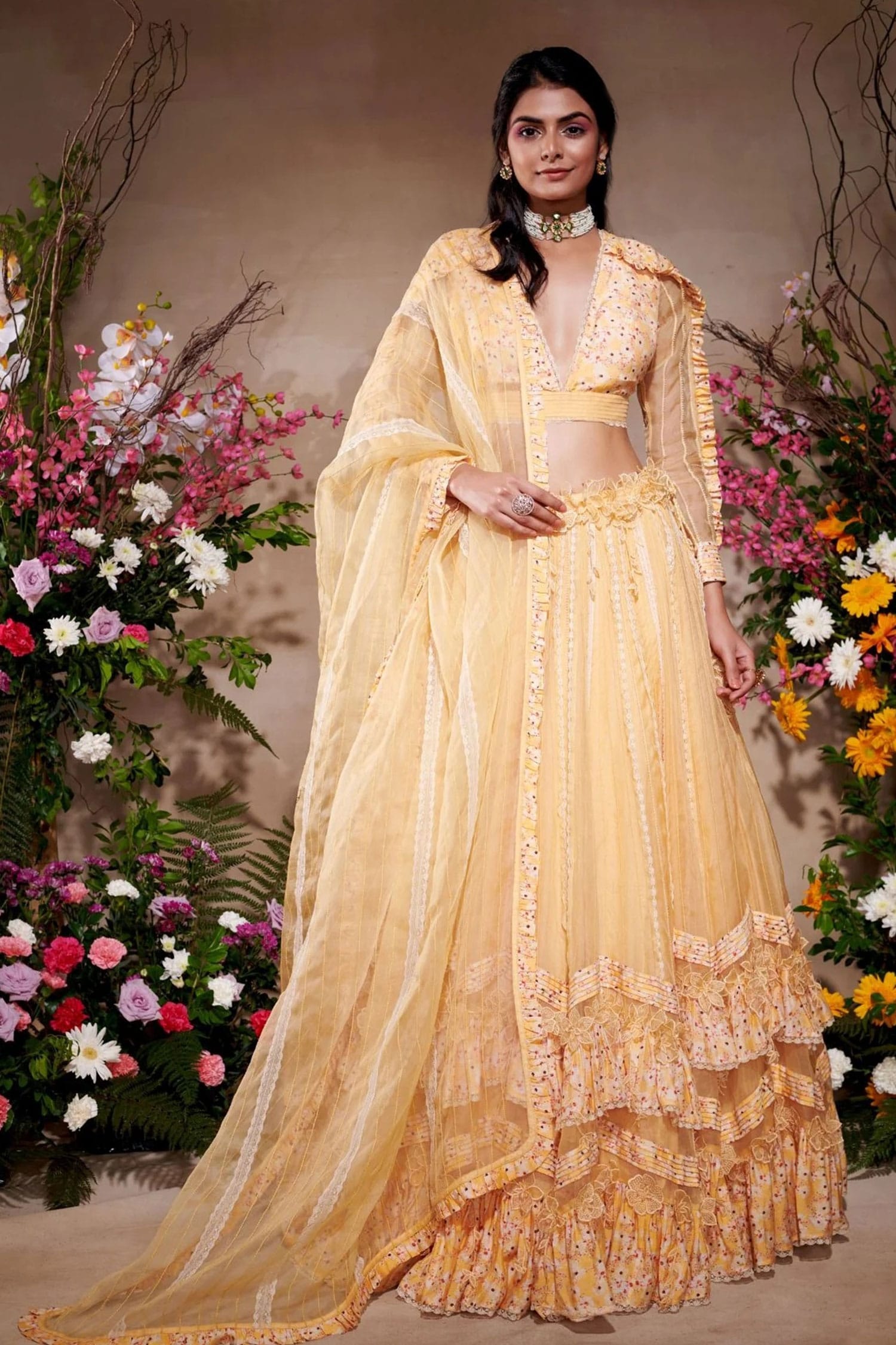 Mohabbat' Bridal Lehenga by SHASHA