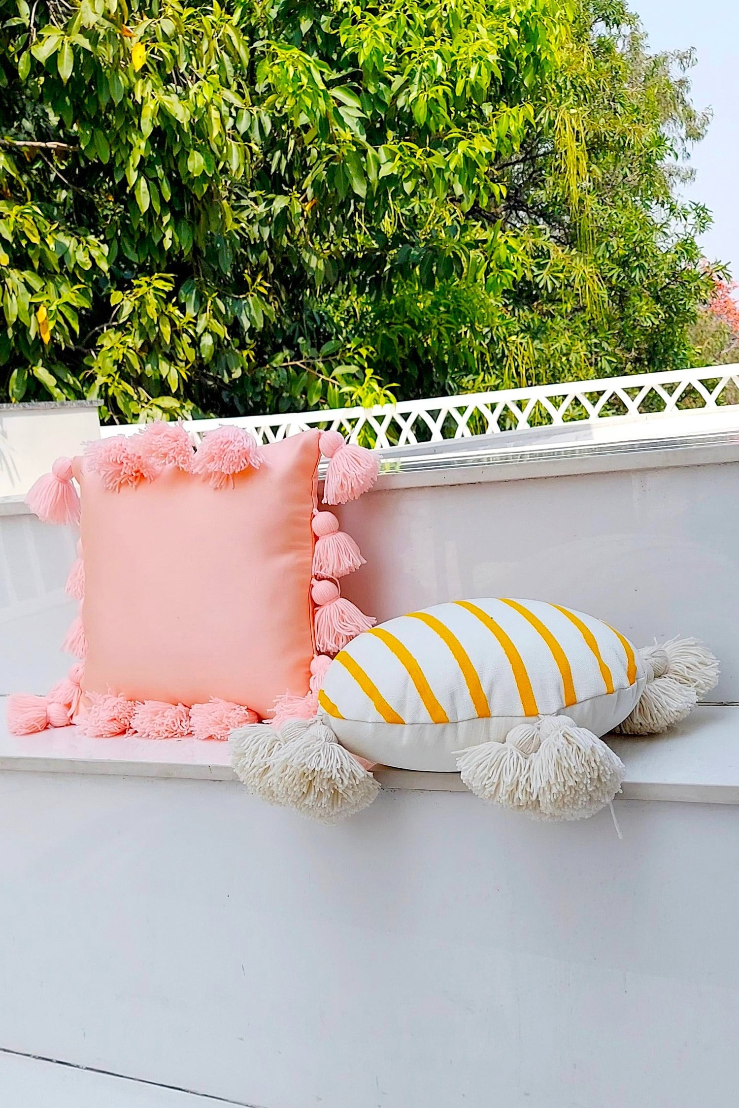 Throwpillow Tassel Cushion Cover