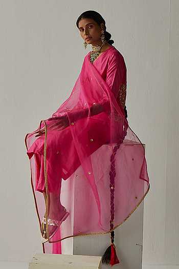 Multifloral embellished kurta