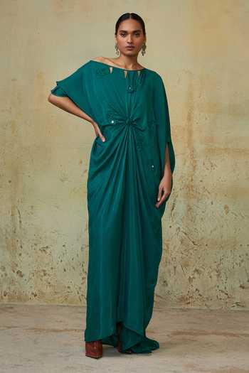 Sanaa Leaf Applique Kaftan Set main image 1