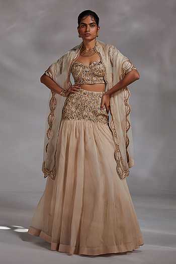 ADVIKA TIERED LEHENGA SET