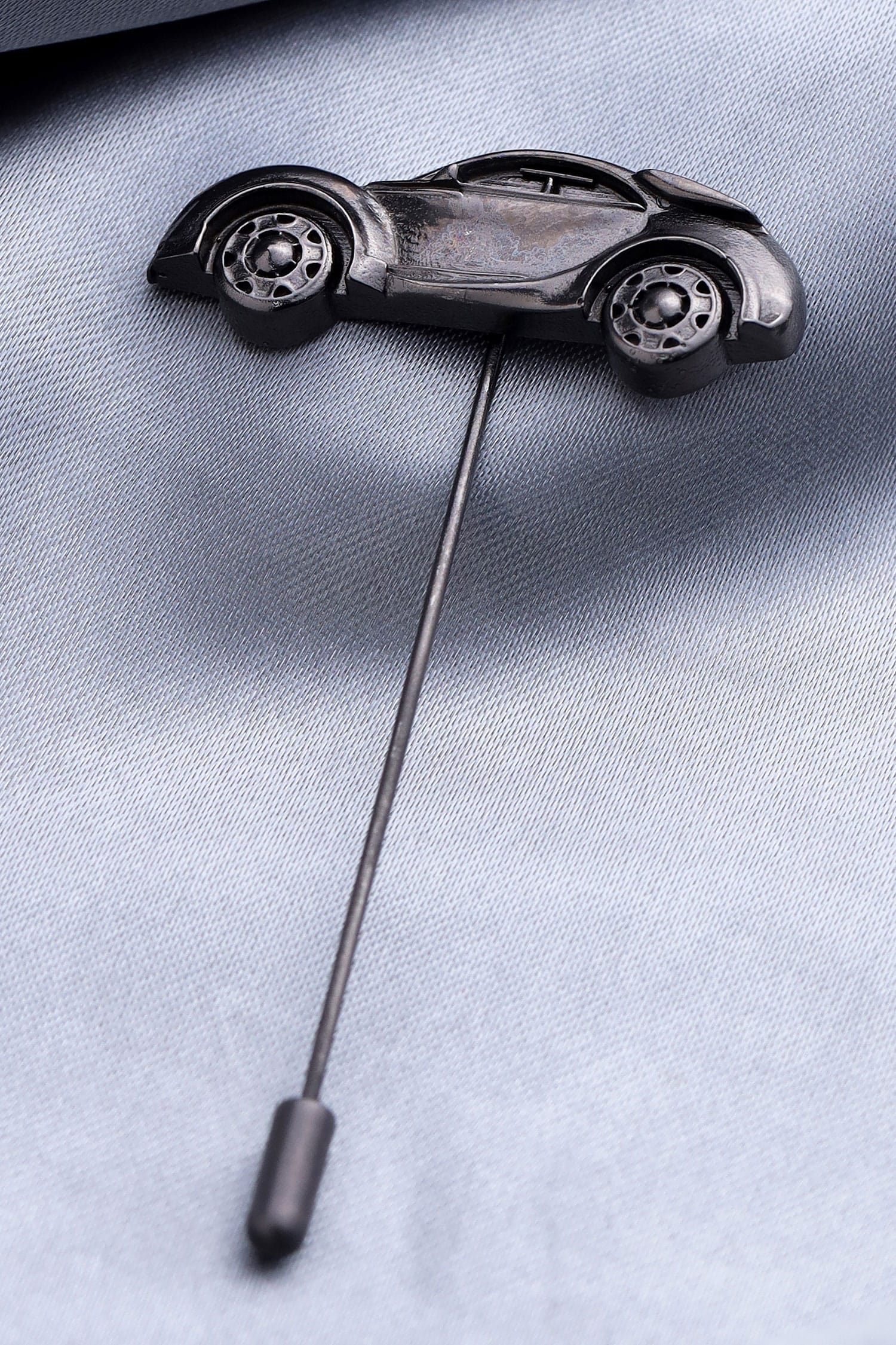 Cosa Nostraa Black Car Power Brass Lapel Pin