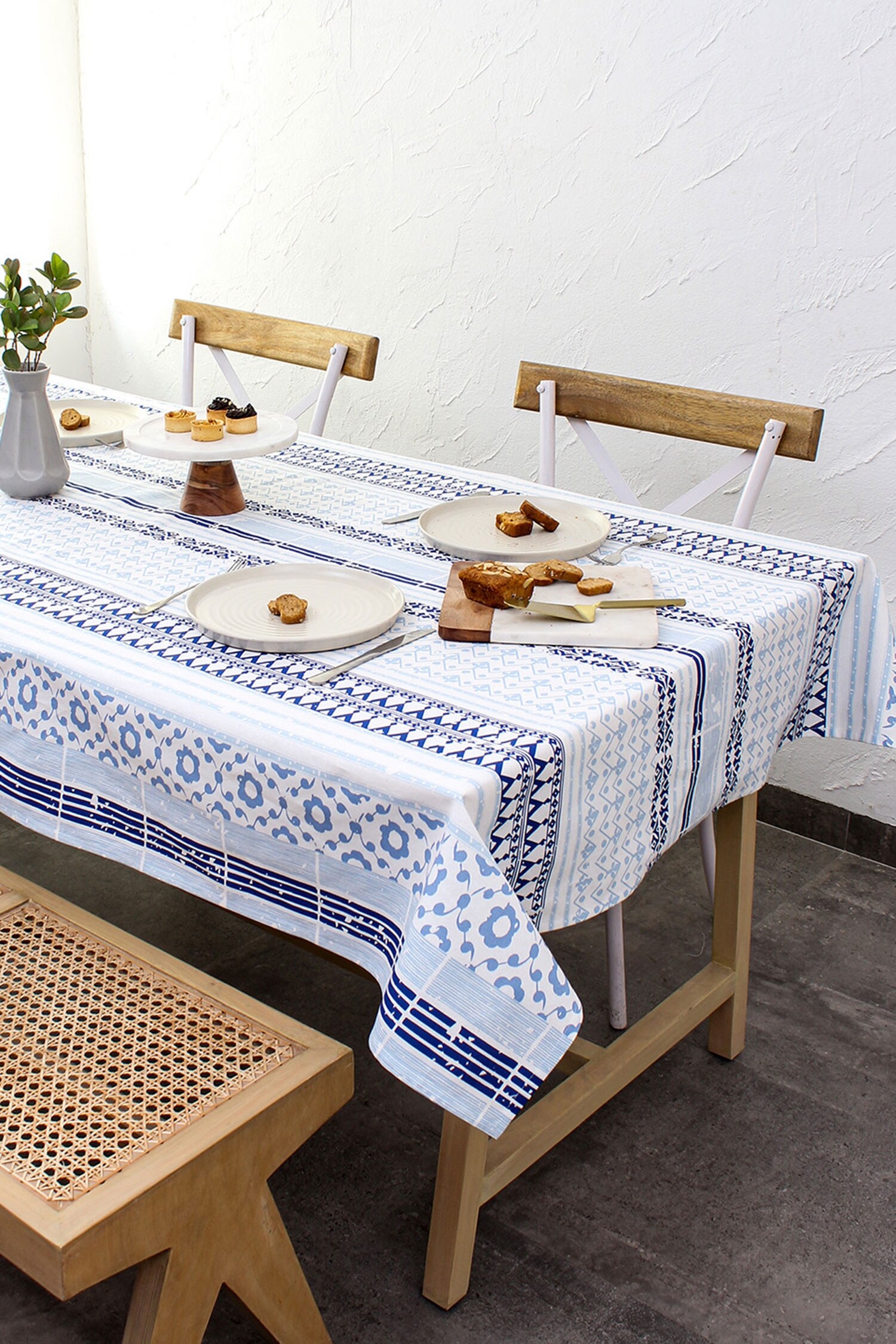 Buy House This Valleri Cotton Table Cover Online Aza Fashions