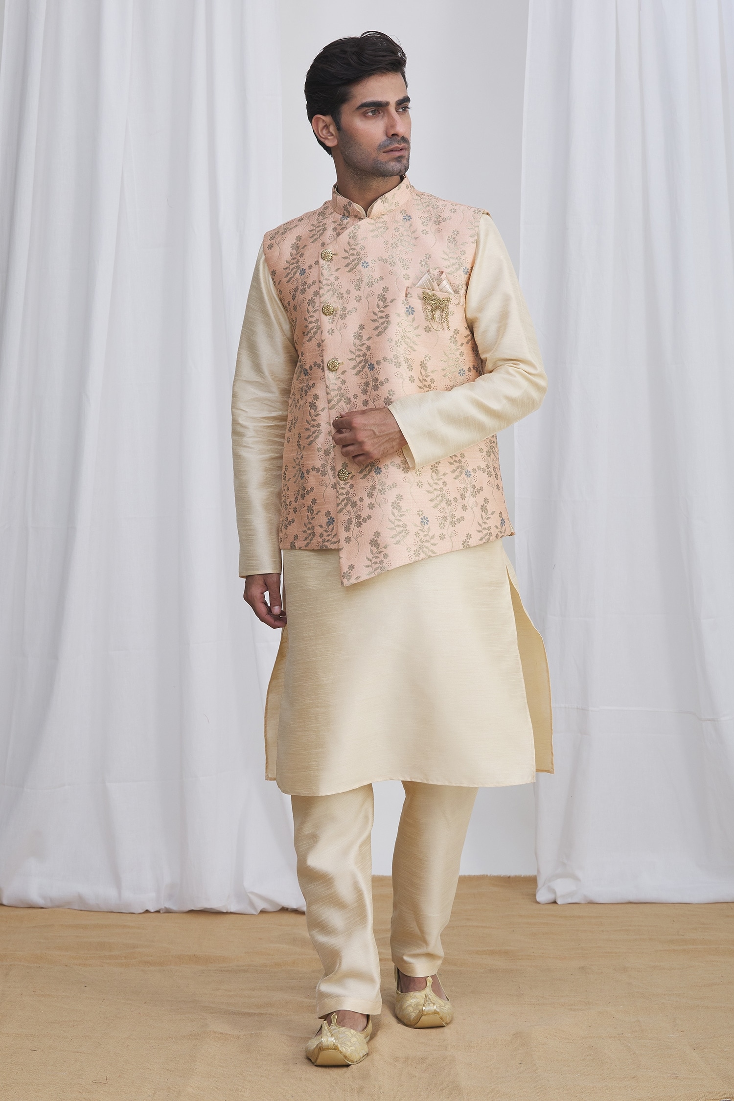 asymmetric nehru jacket