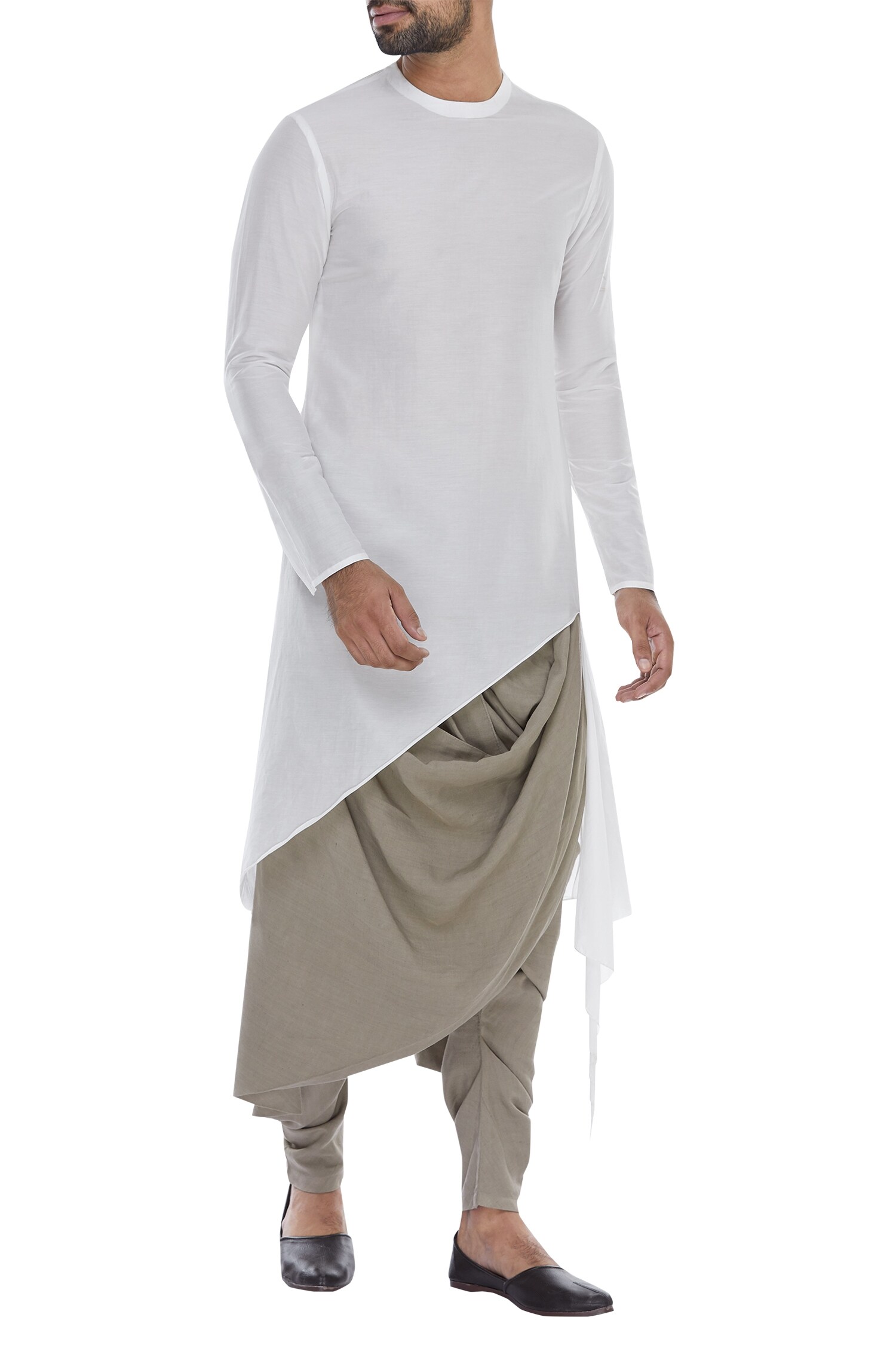 asymmetrical kurta men