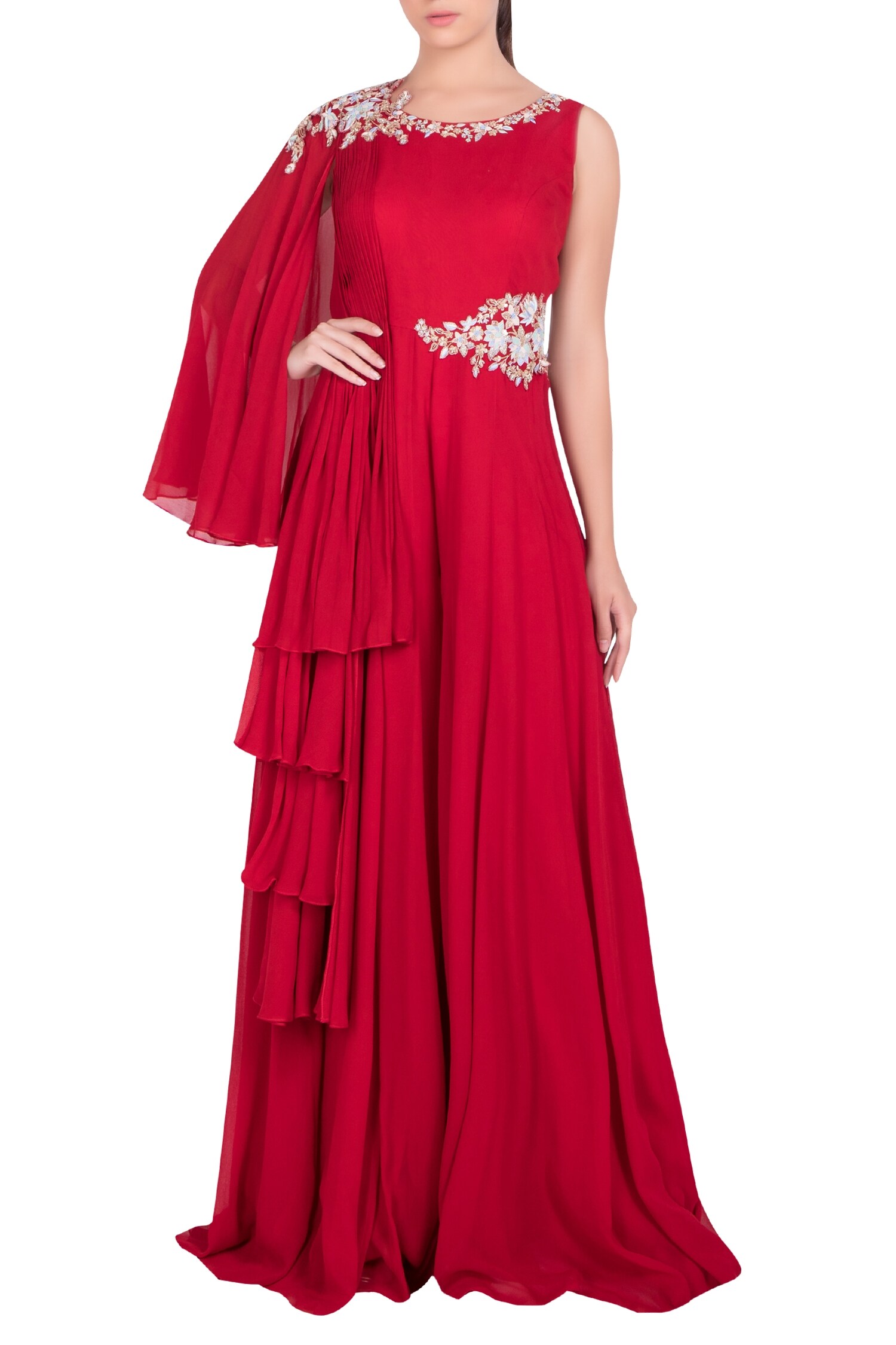 red jumpsuit work