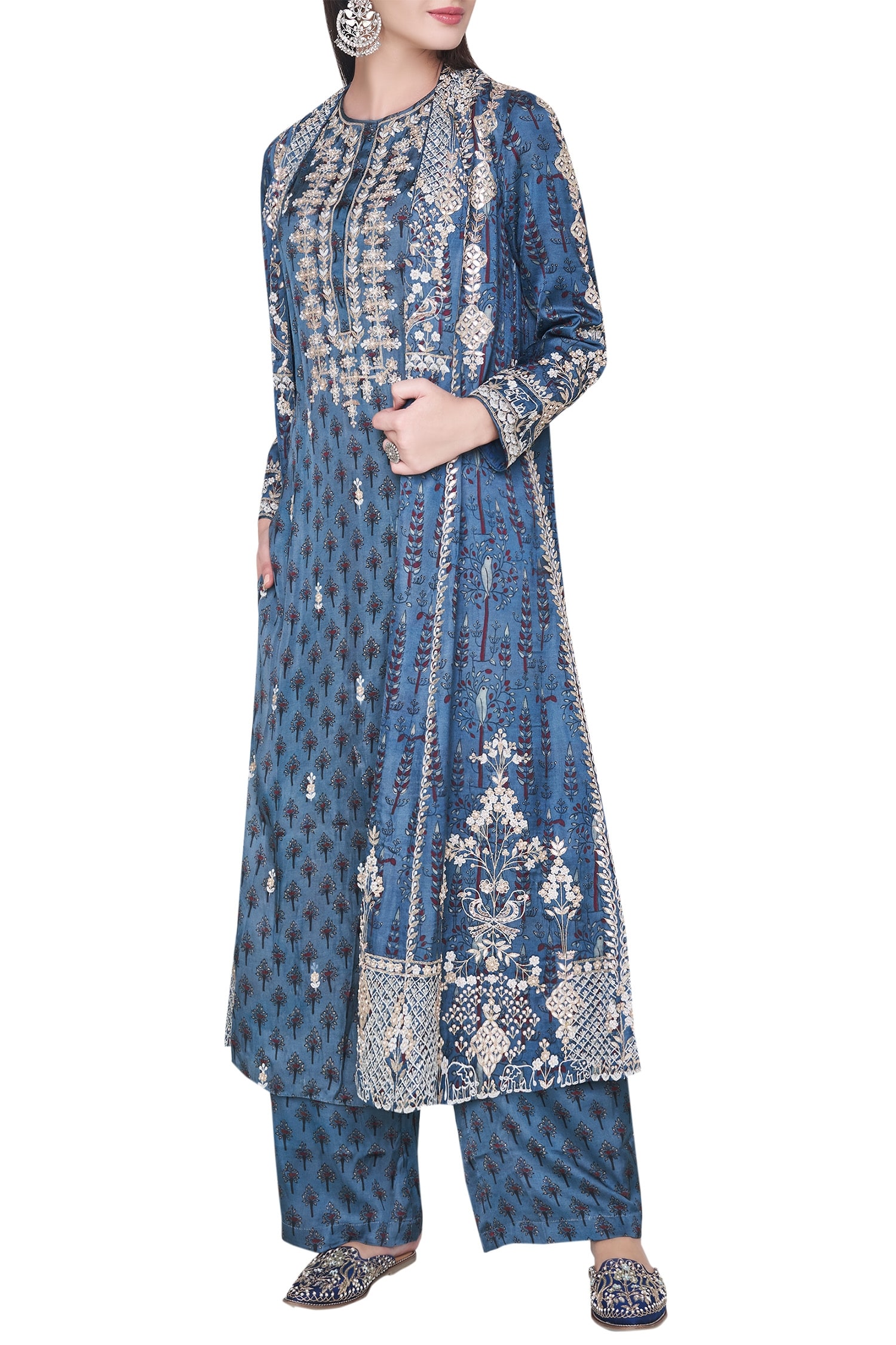 Buy Anita Dongre Embroidered Forest Inspired Kurta Set Online Aza Fashions