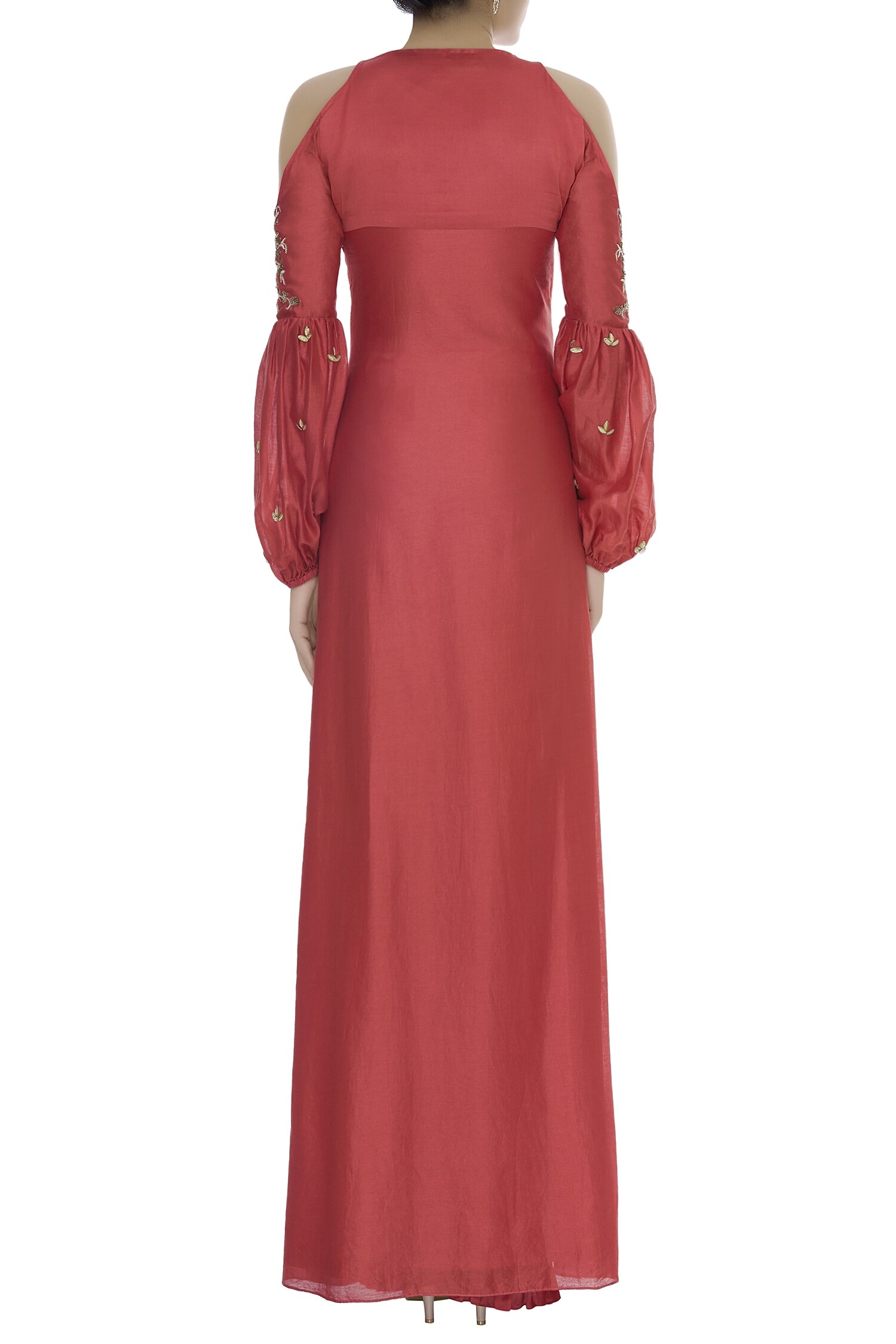 kurta with puff sleeves