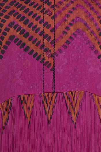leheriya print kurti main image 0