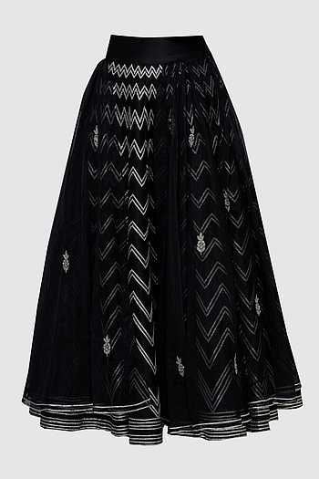 Formal Chanderi Embroidered Skirt (VKSKT01MAR29) main image 1