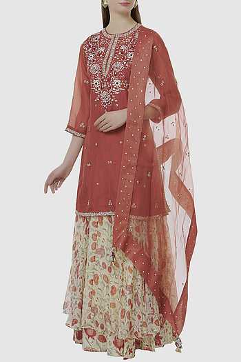 kurta lehenga set online