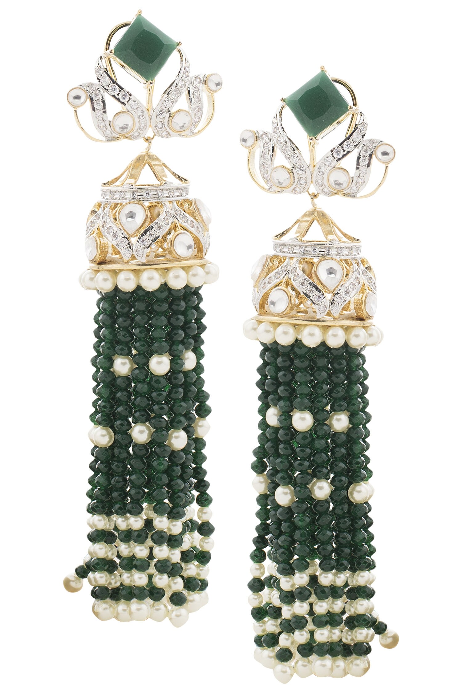 Buy Auraa Trends Bead Jhumka Earrings Online Aza Fashions