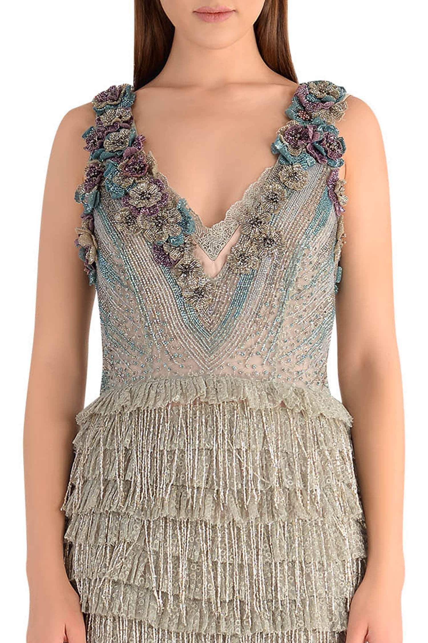 frill wala gown