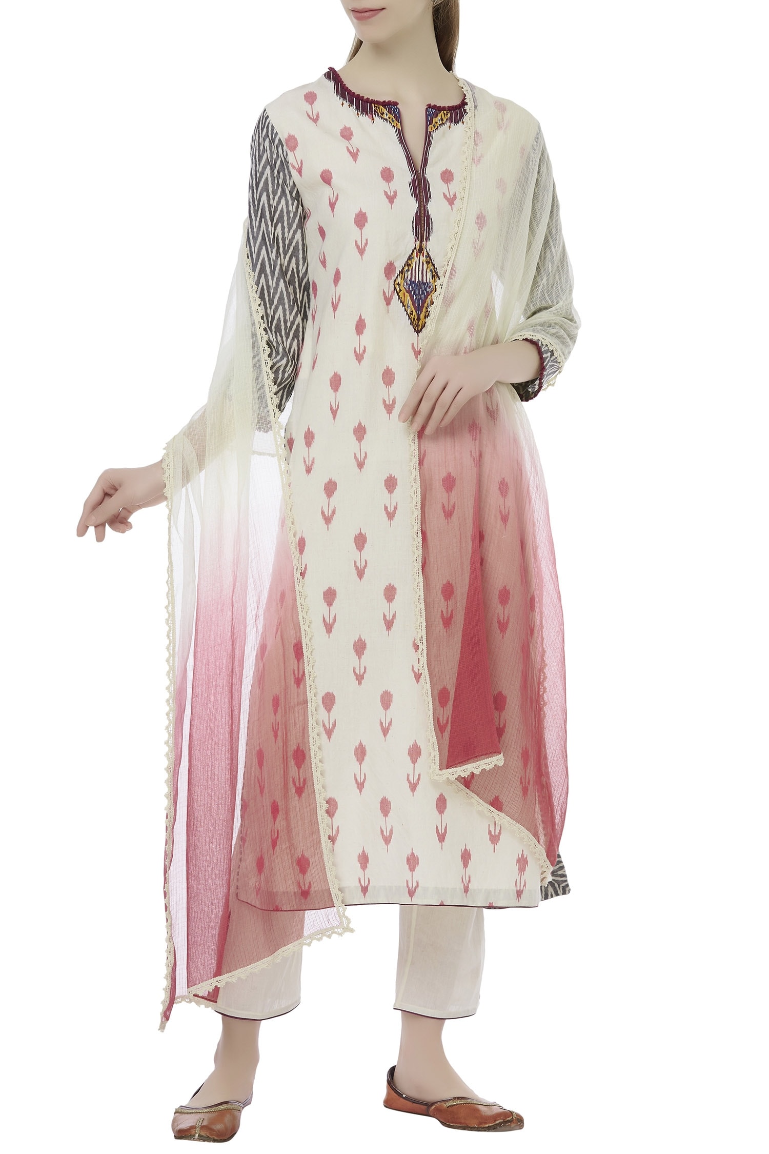 ikat salwar designs