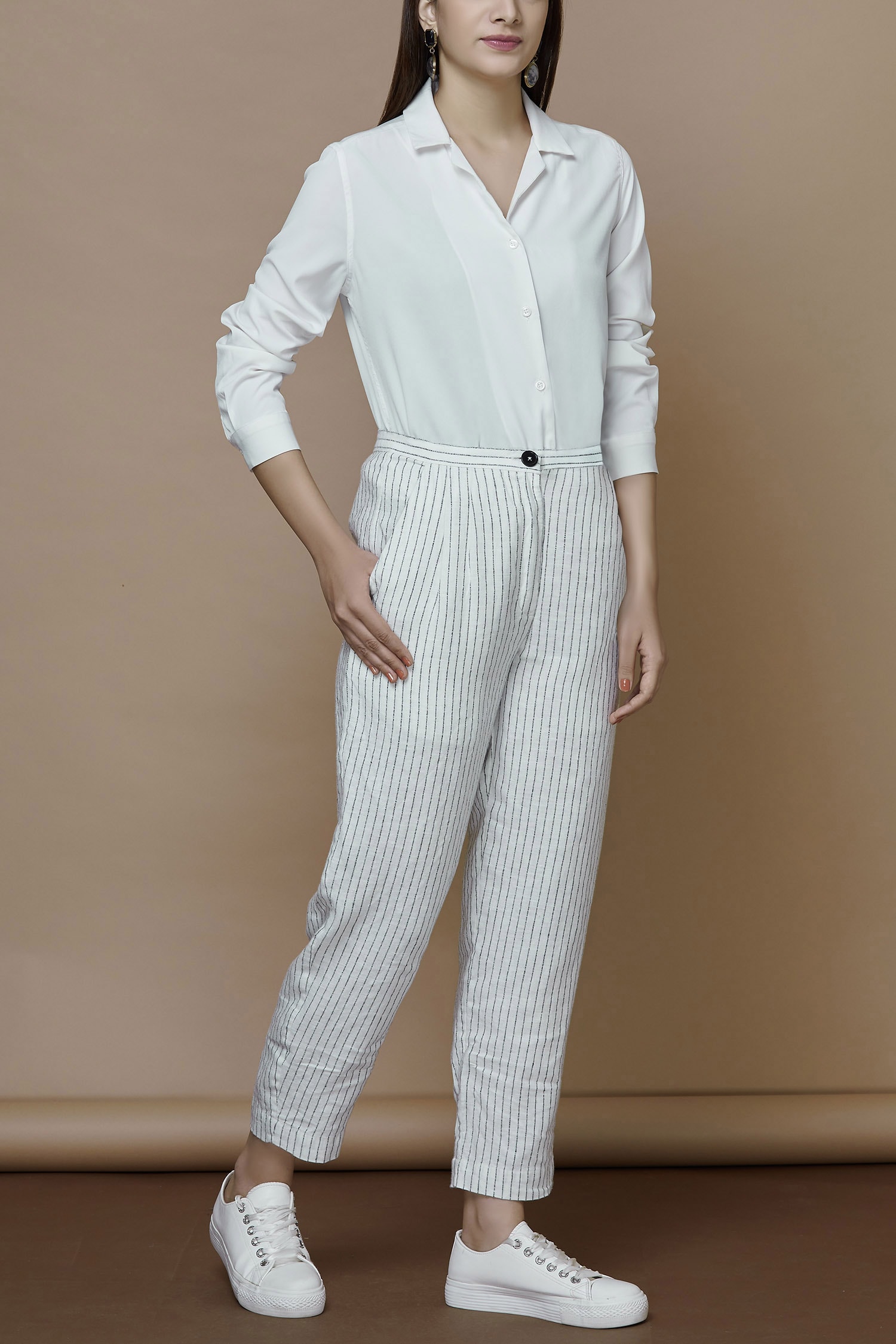 Striped Trousers | Beautiful vests, Striped linen, Linen trousers-anthinhphatland.vn