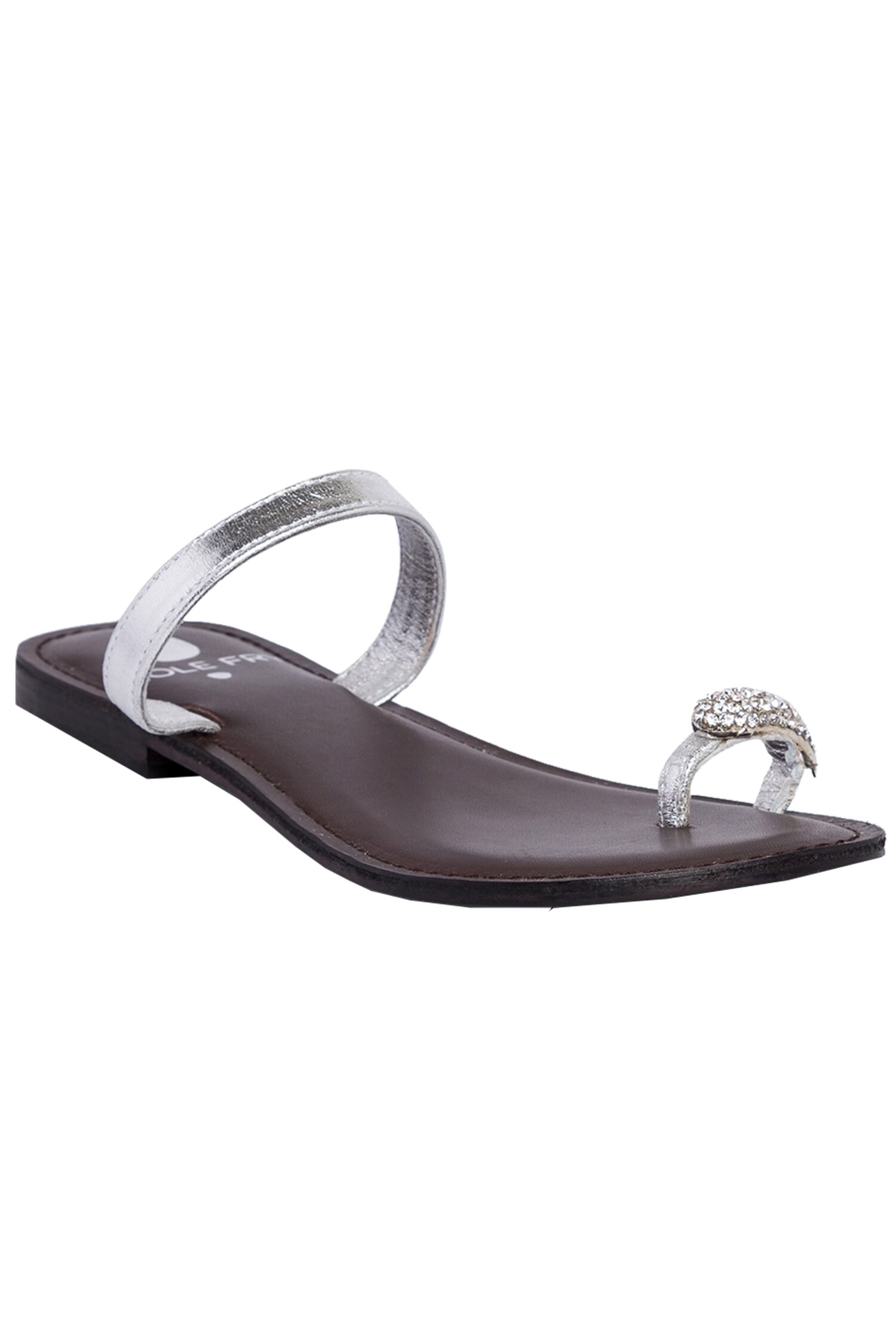 Buy Shoestail Grey Flat Toe-ring Sandals Online at Best Prices in India -  JioMart.