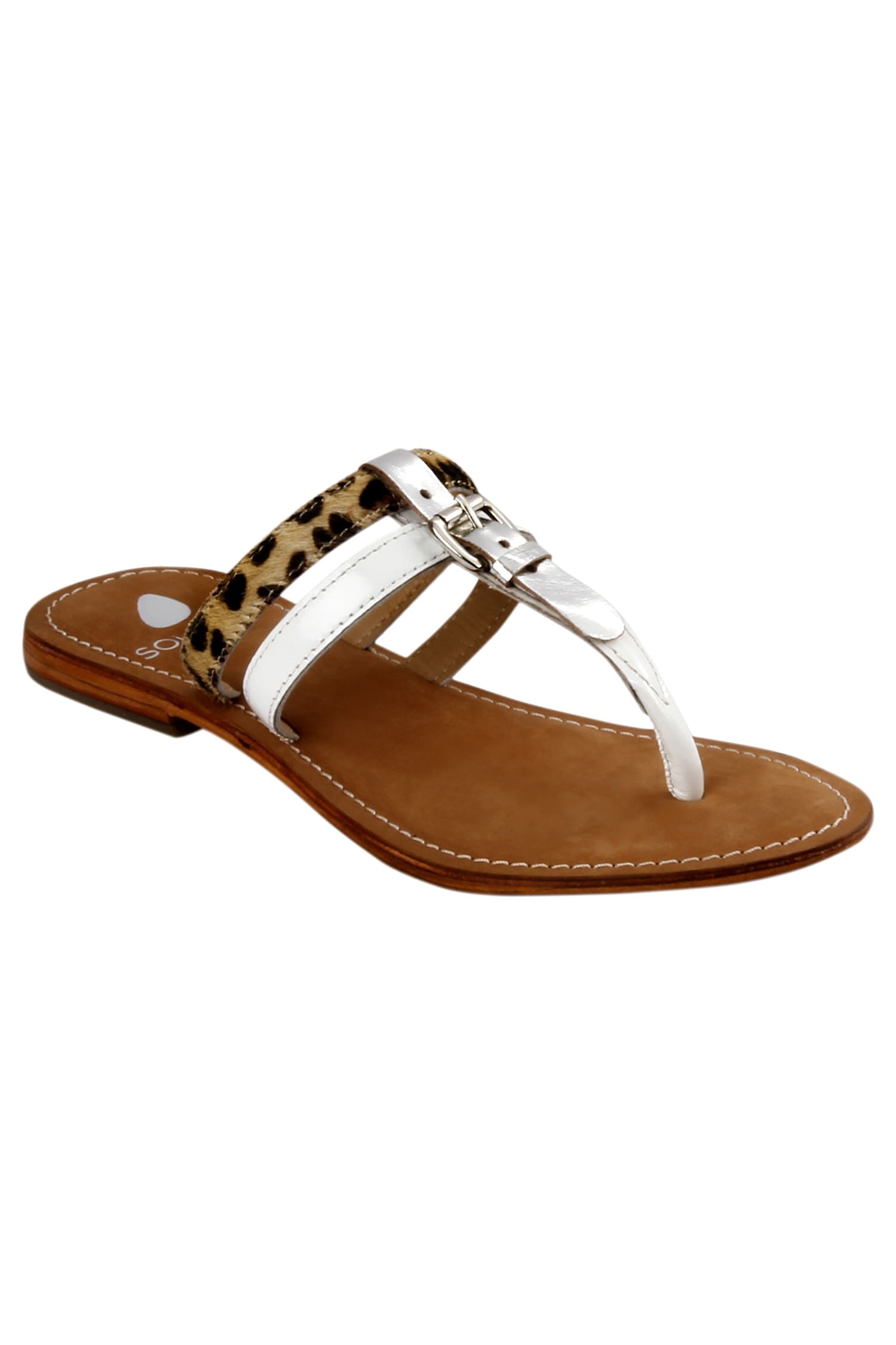 Buy White Flat Sandals for Women by MELANGE BY LIFESTYLE Online | Ajio.com