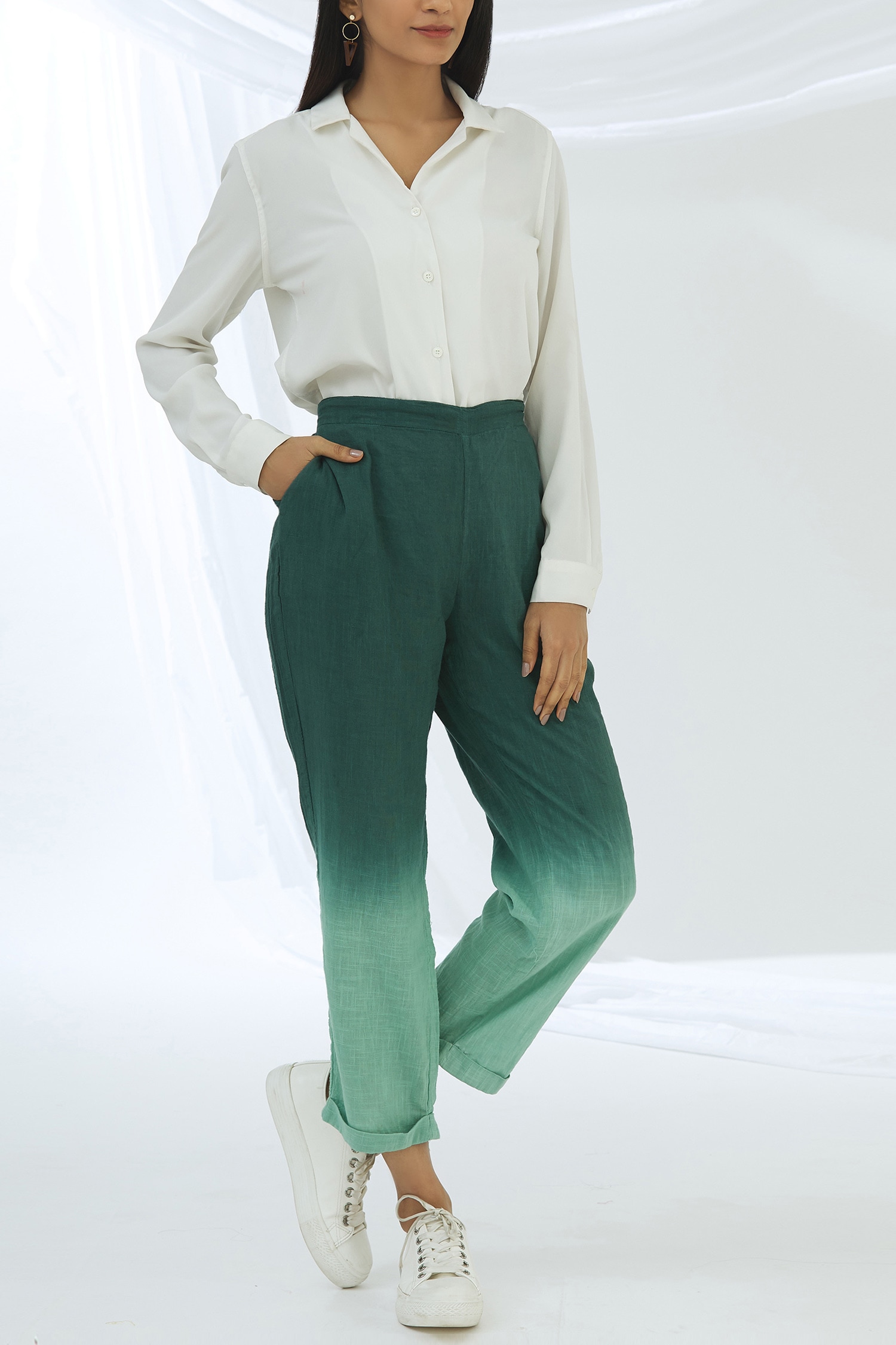 Buy Blue Trousers  Pants for Women by GAP Online  Ajiocom