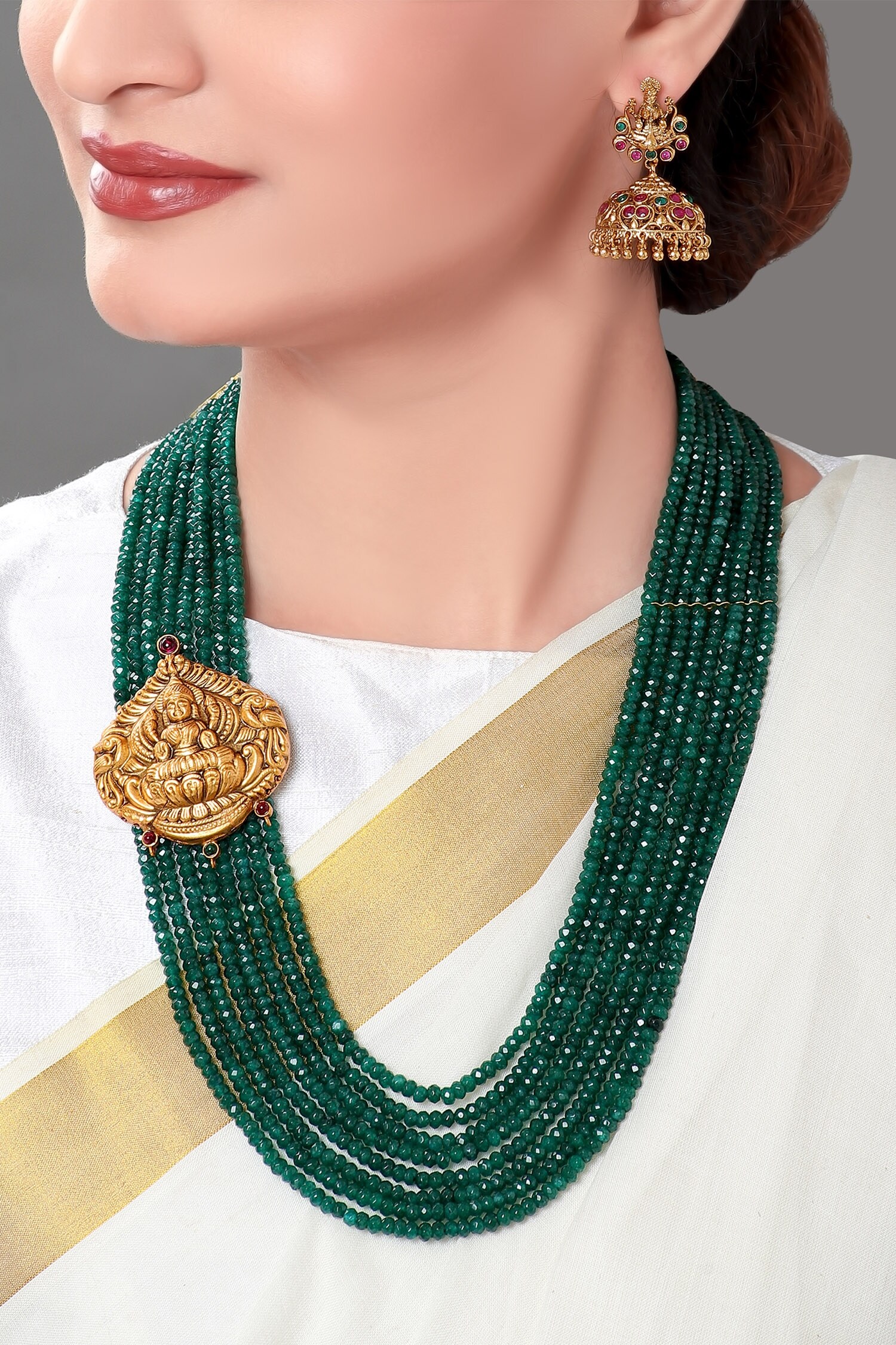 Buy Joules by Radhika Bead Jewellery Set Online Aza Fashions