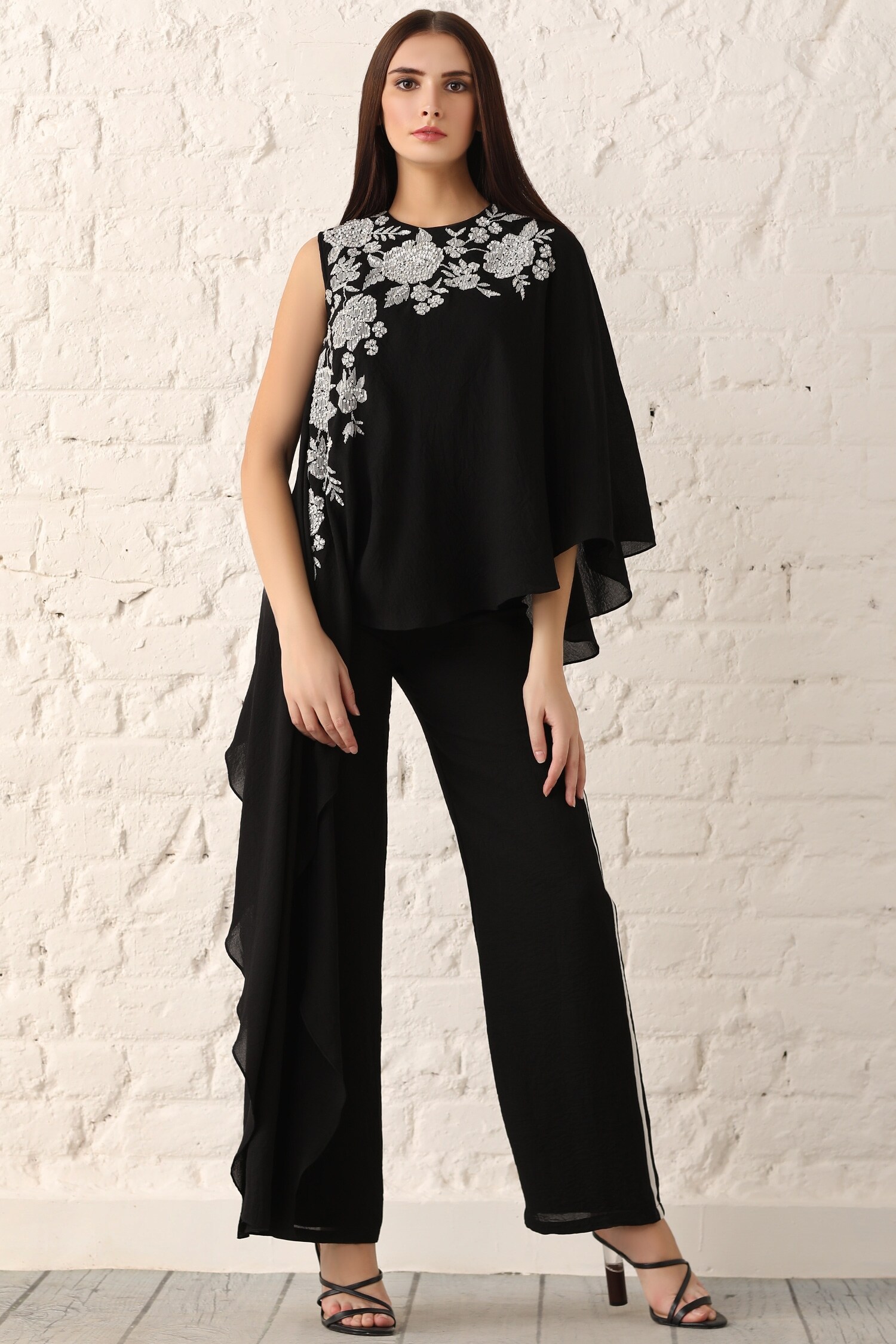 embroidered jumpsuit