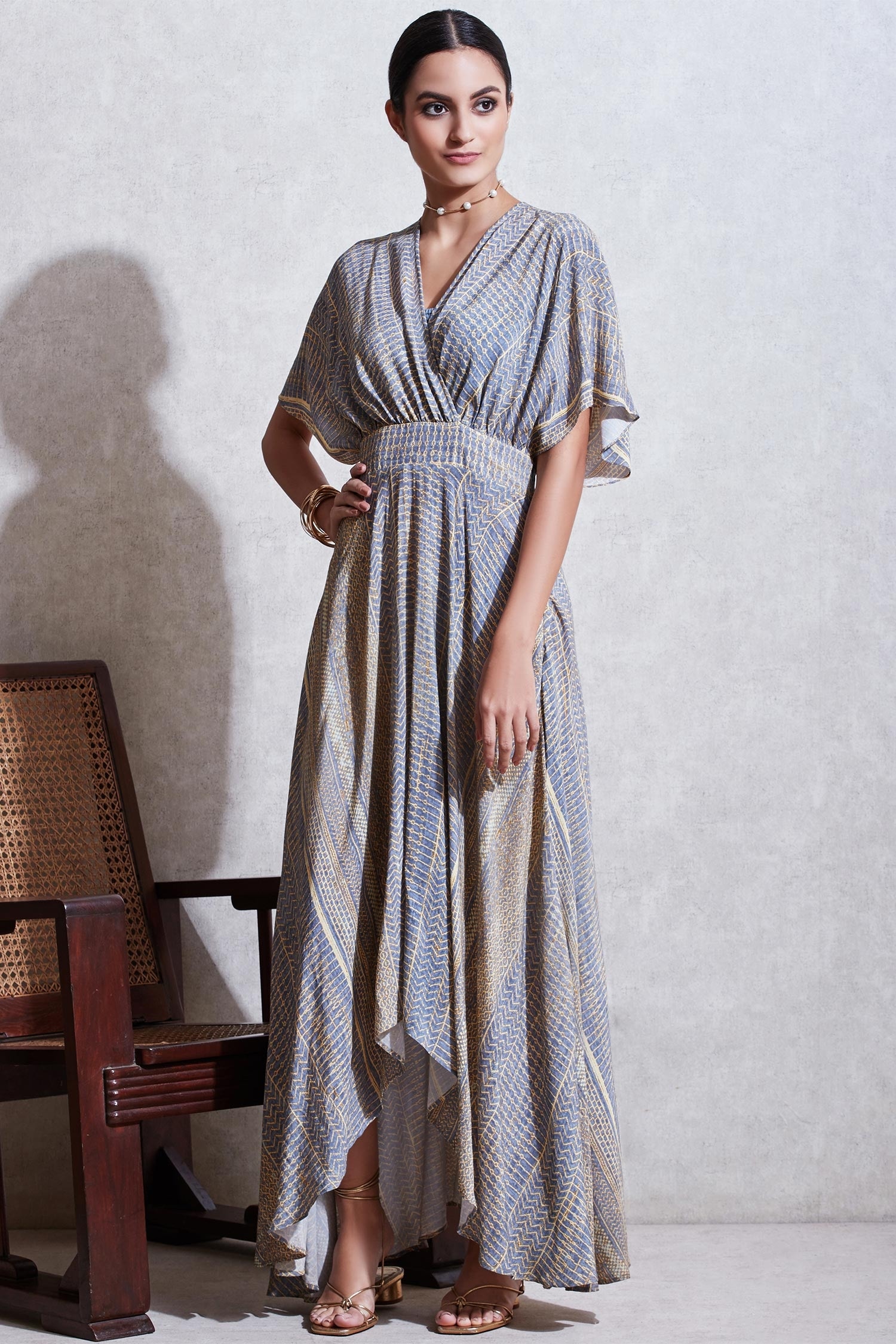 ritu kumar kaftan dress