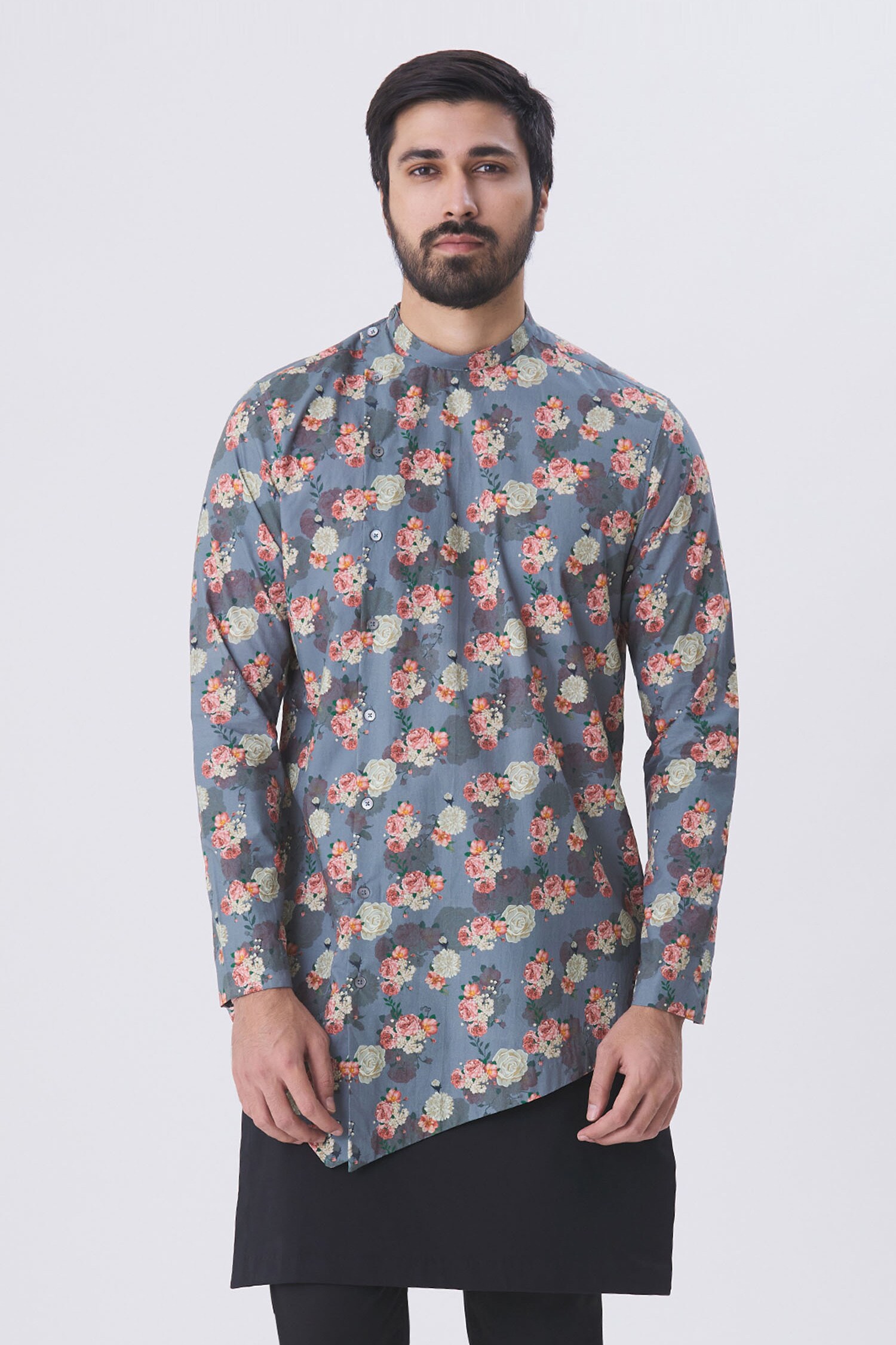 mr button kurta