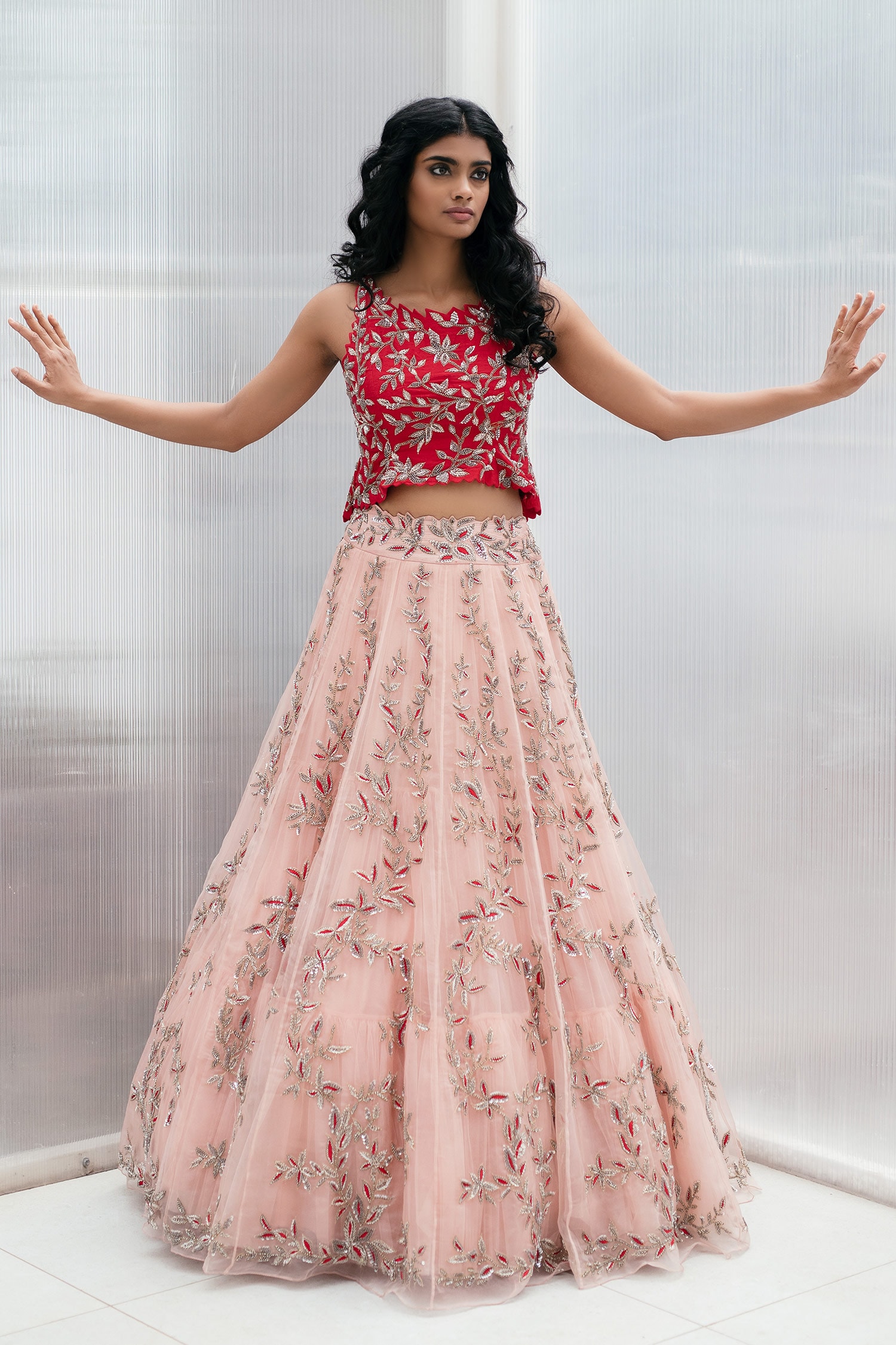 mrunalini rao lehenga