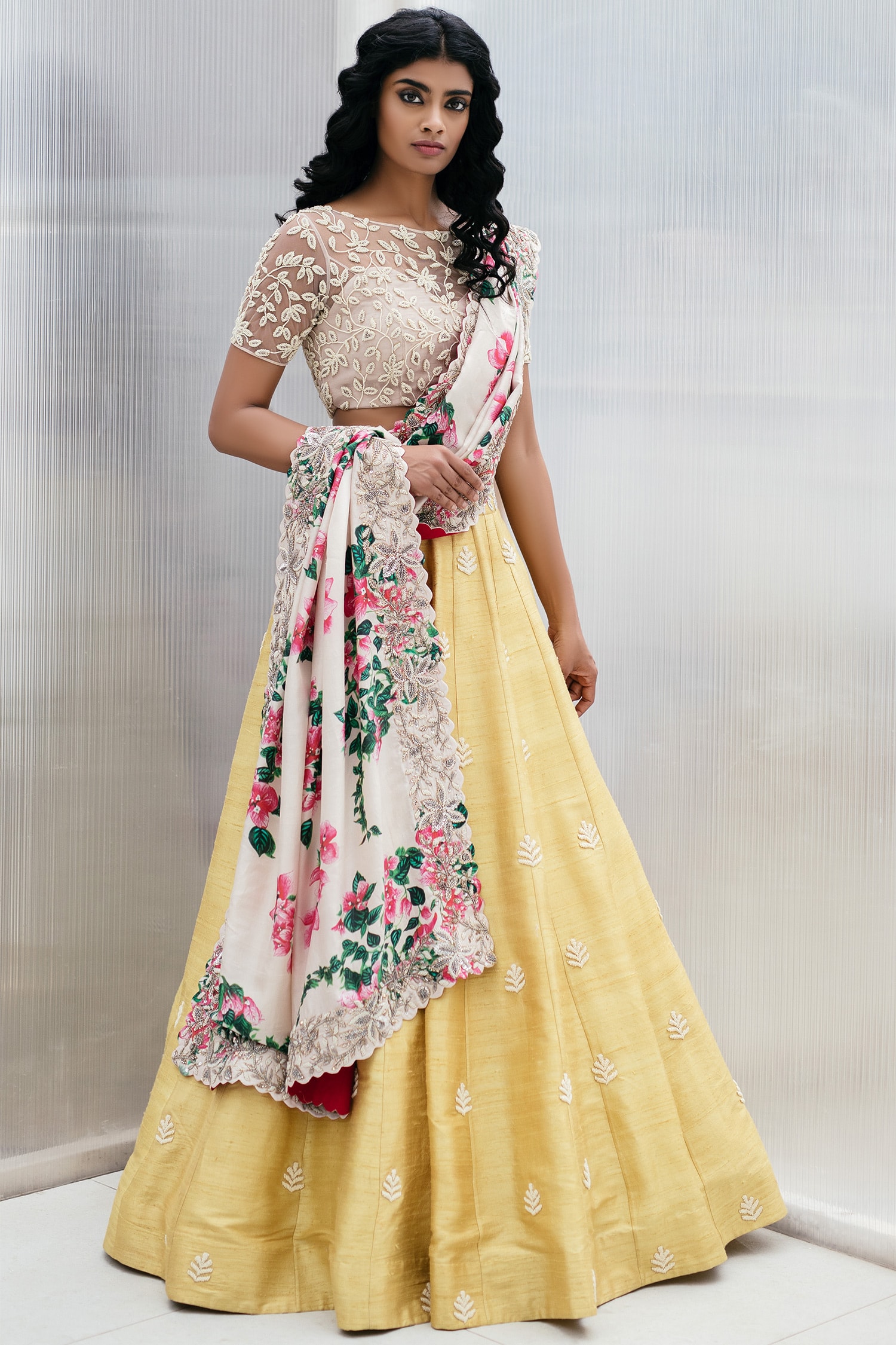 mrunalini rao lehenga