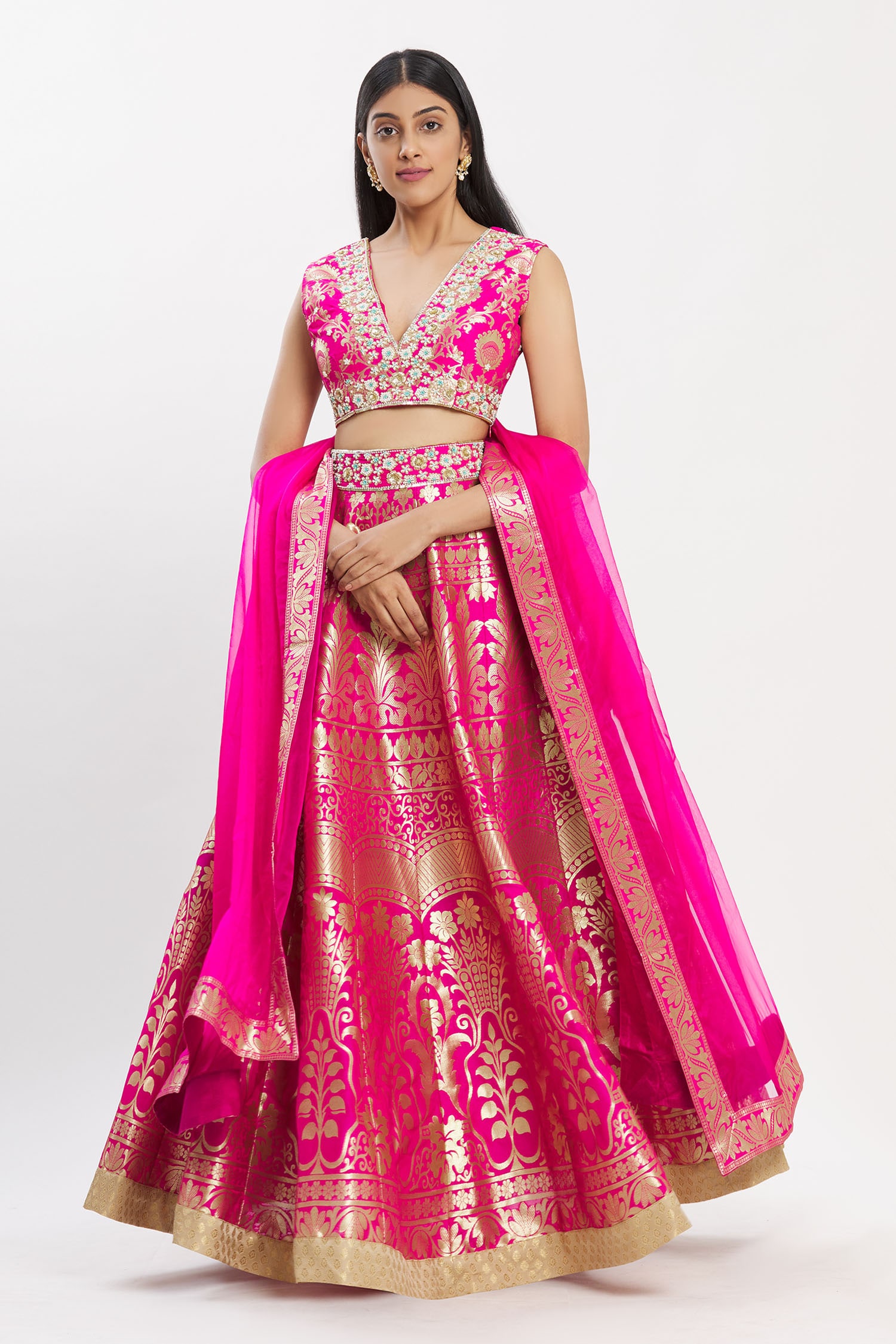 lehenga wala frock