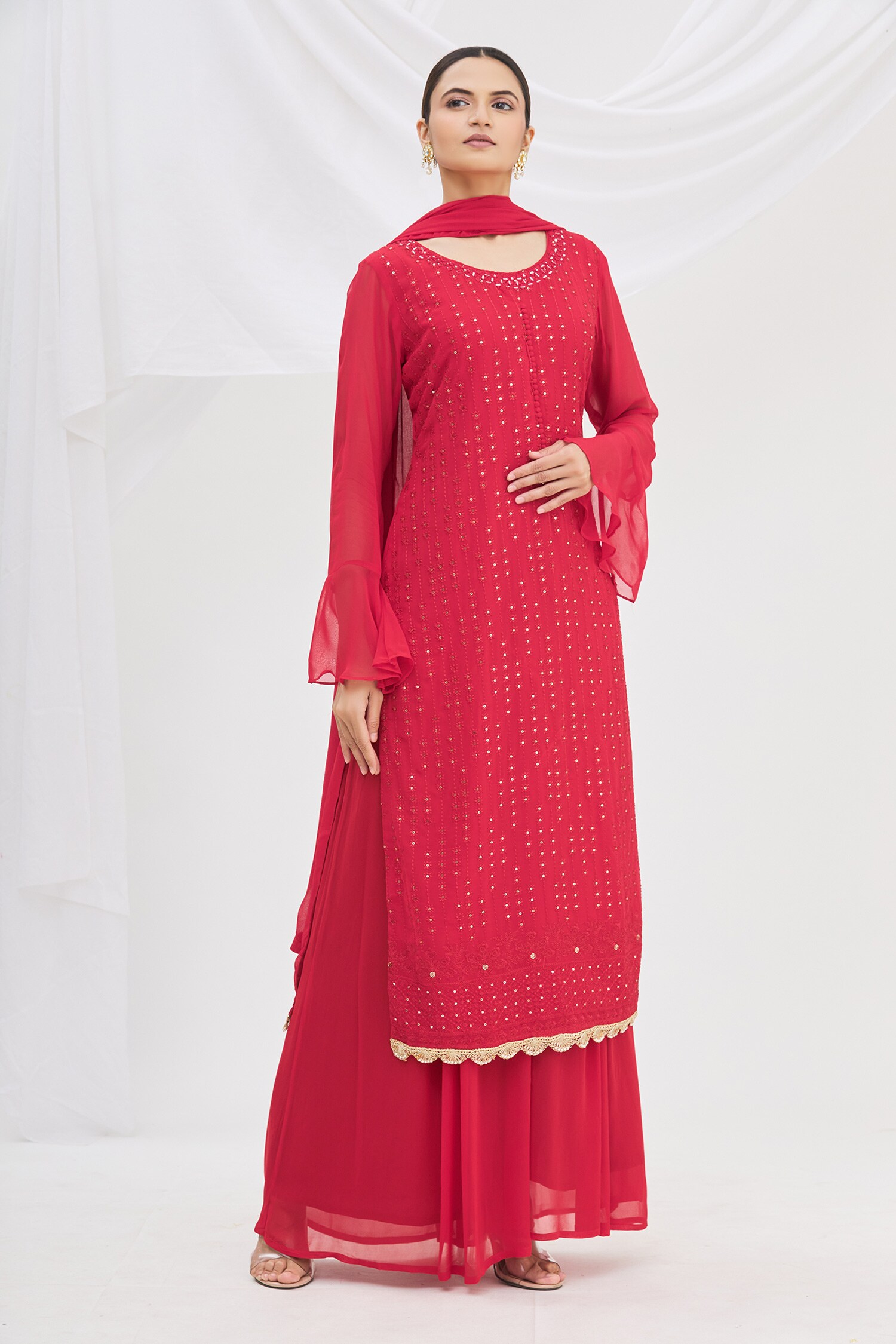 Buy embroidered kurta set by khwaab by sanjana lakhani at aza fashions Buy embroidered kurta set by khwaab by sanjana lakhani at aza fashions