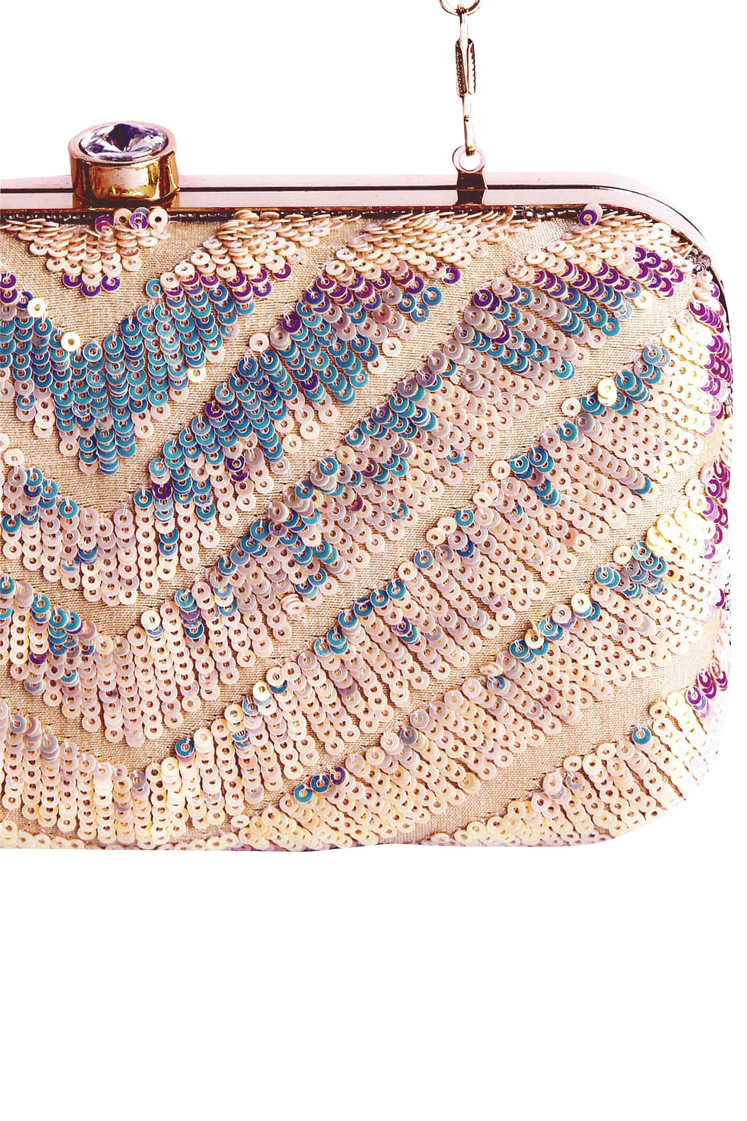Women Handbag Clutch Purse Sequin Elegant Evening Bag(Gold) - Walmart.com