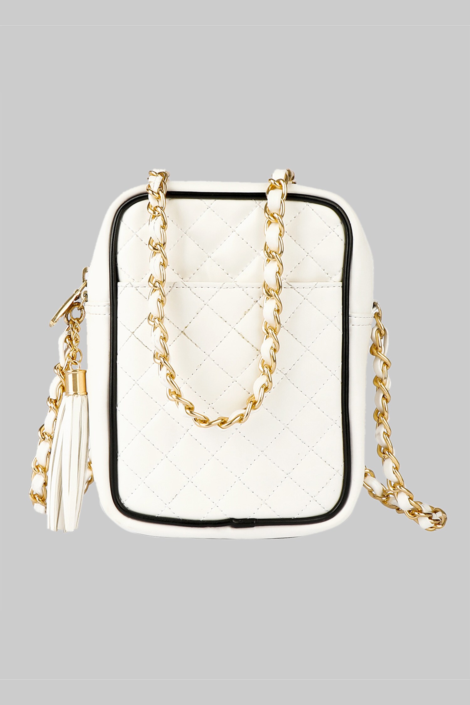 Buy Fuchsia Quilted Sling Bag Online Aza Fashions