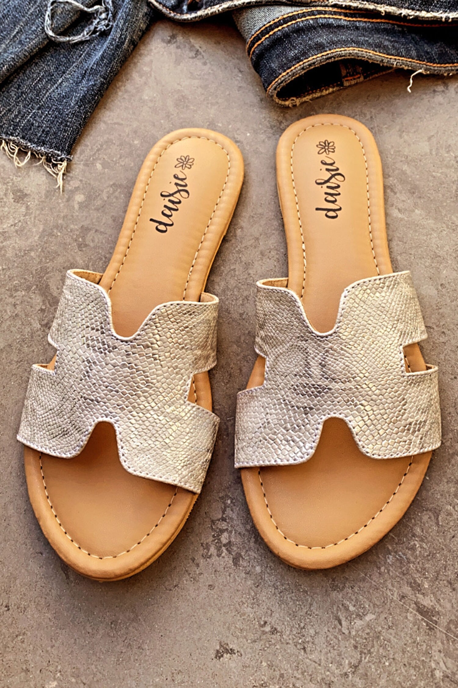 nike animal print sliders