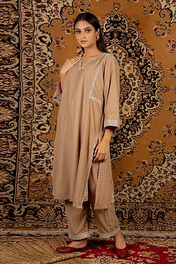 Priya Cotton Patchwork Pants (XL)