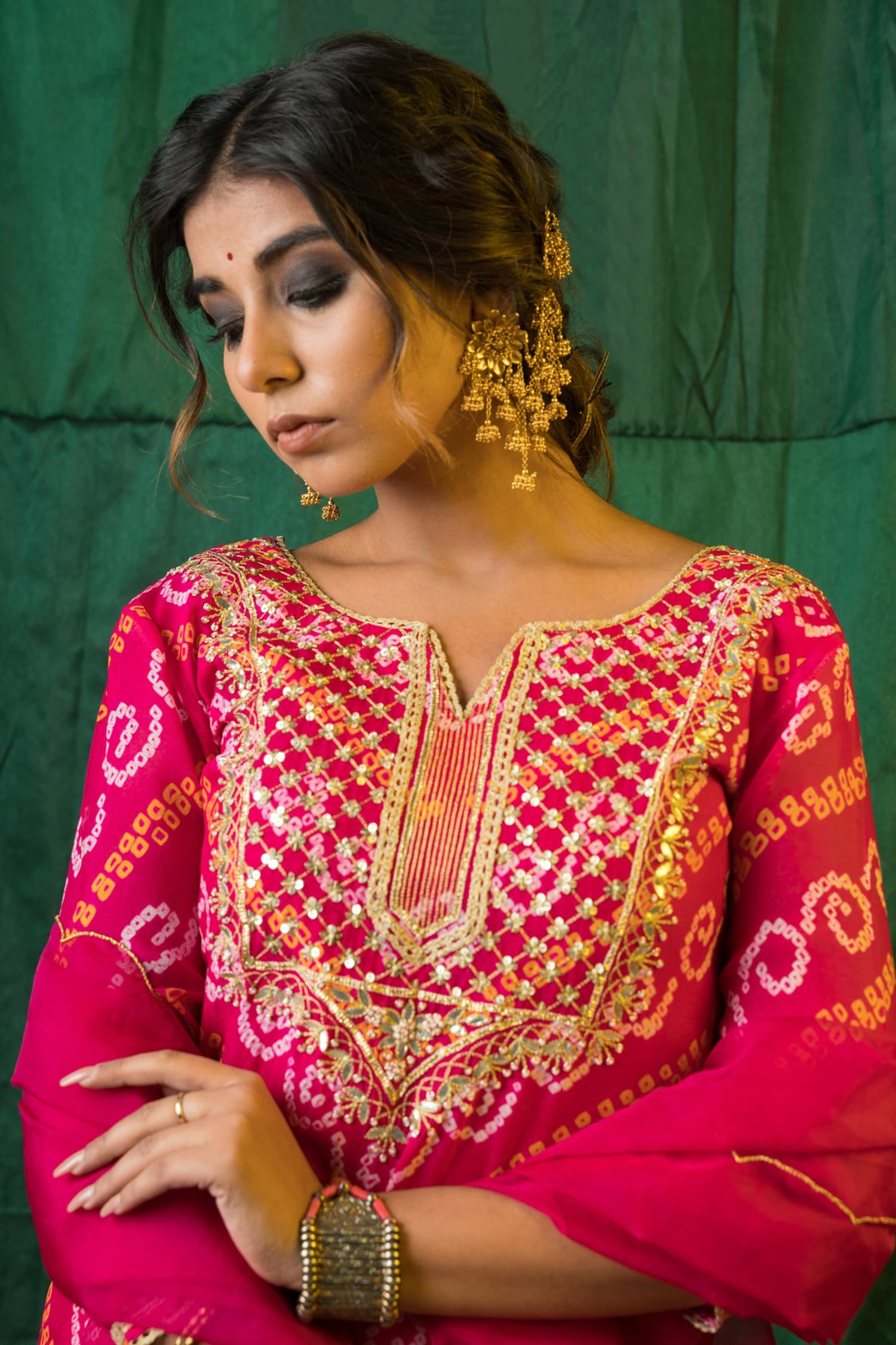 Buy Multi Color Crepe Printed Notched Amaira Backless Kurta And Sharara Set  For Women by Payal Singhal Online at Aza Fashions.
