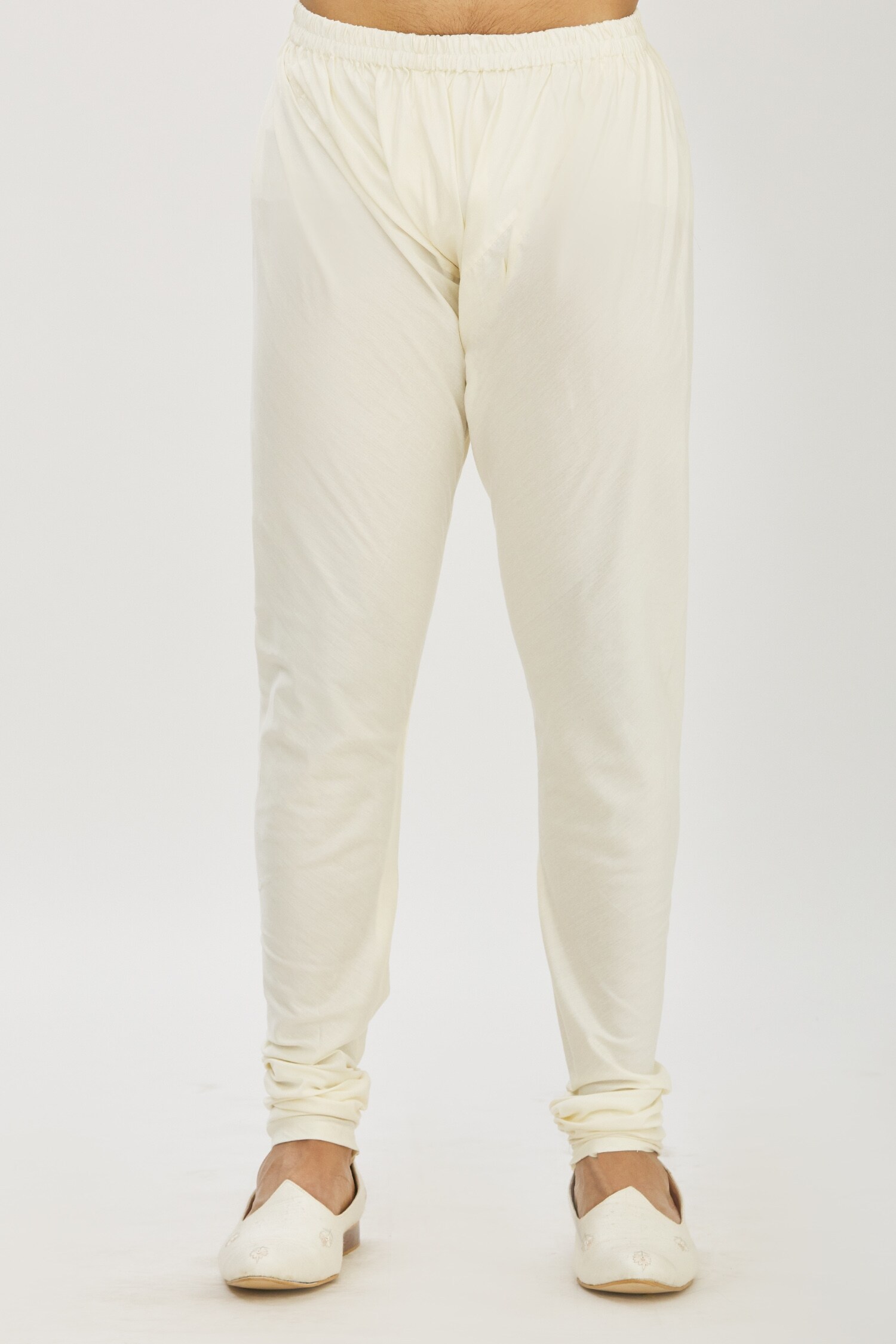 Churidar Cotton pant/white