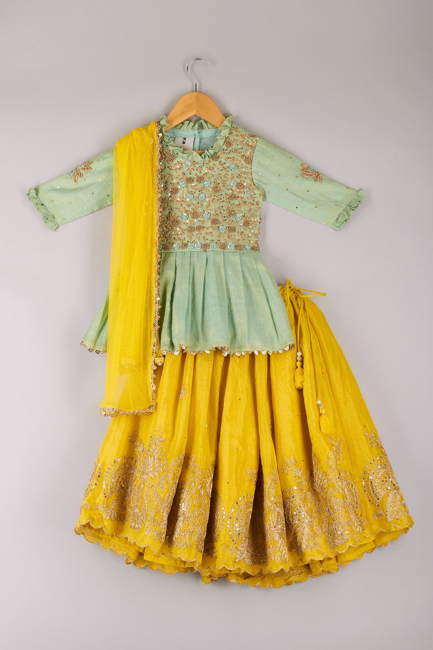 Opulent Baby in our Lehenga - Indian Dresses